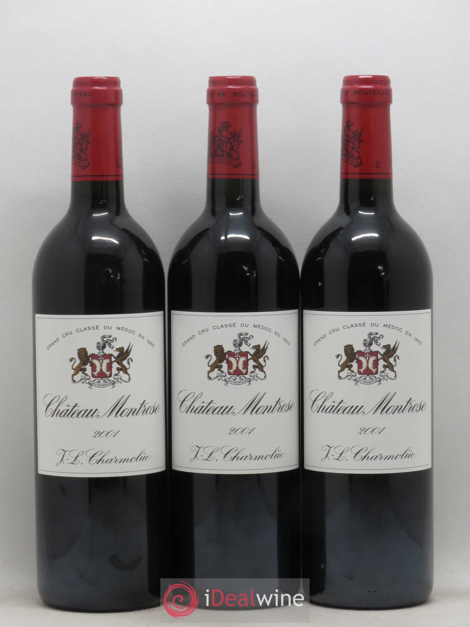 Château Montrose 2ème Grand Cru Classé 2001 - Lot de 12 bouteilles - 3