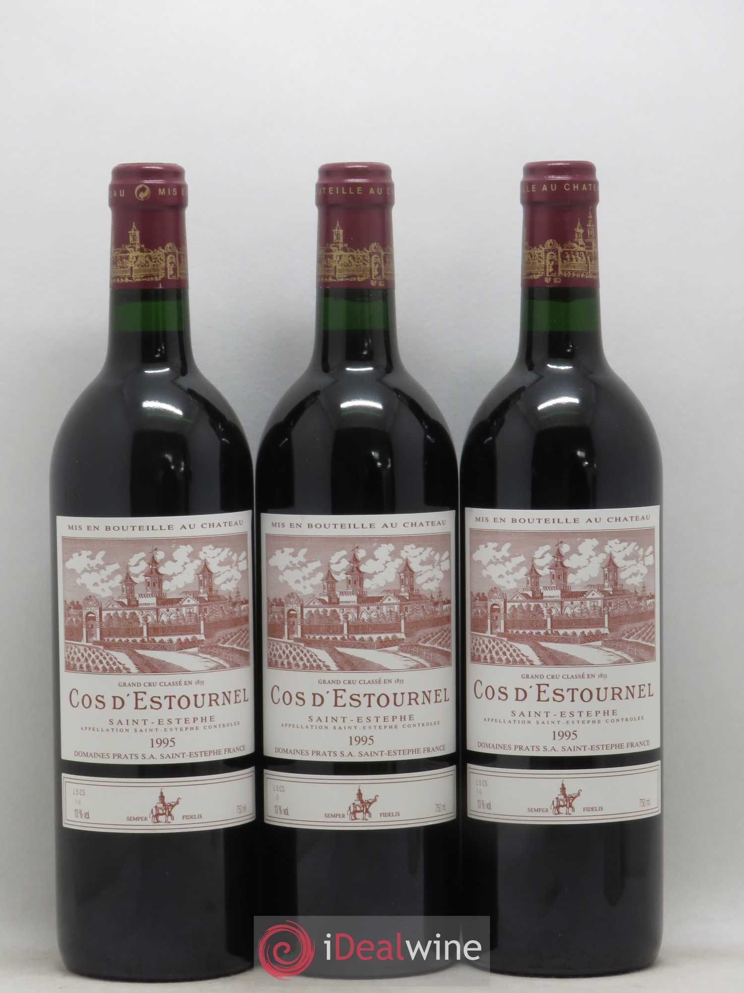 Cos d'Estournel 2ème Grand Cru Classé 1995 - Lot de 12 bouteilles - 1