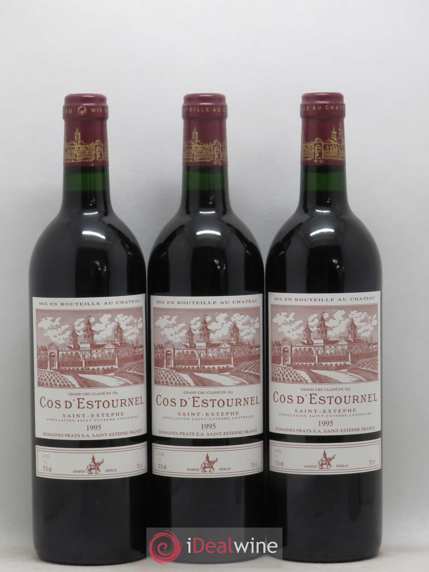 Cos d'Estournel 2ème Grand Cru Classé 1995 - Lot de 12 bouteilles - 2