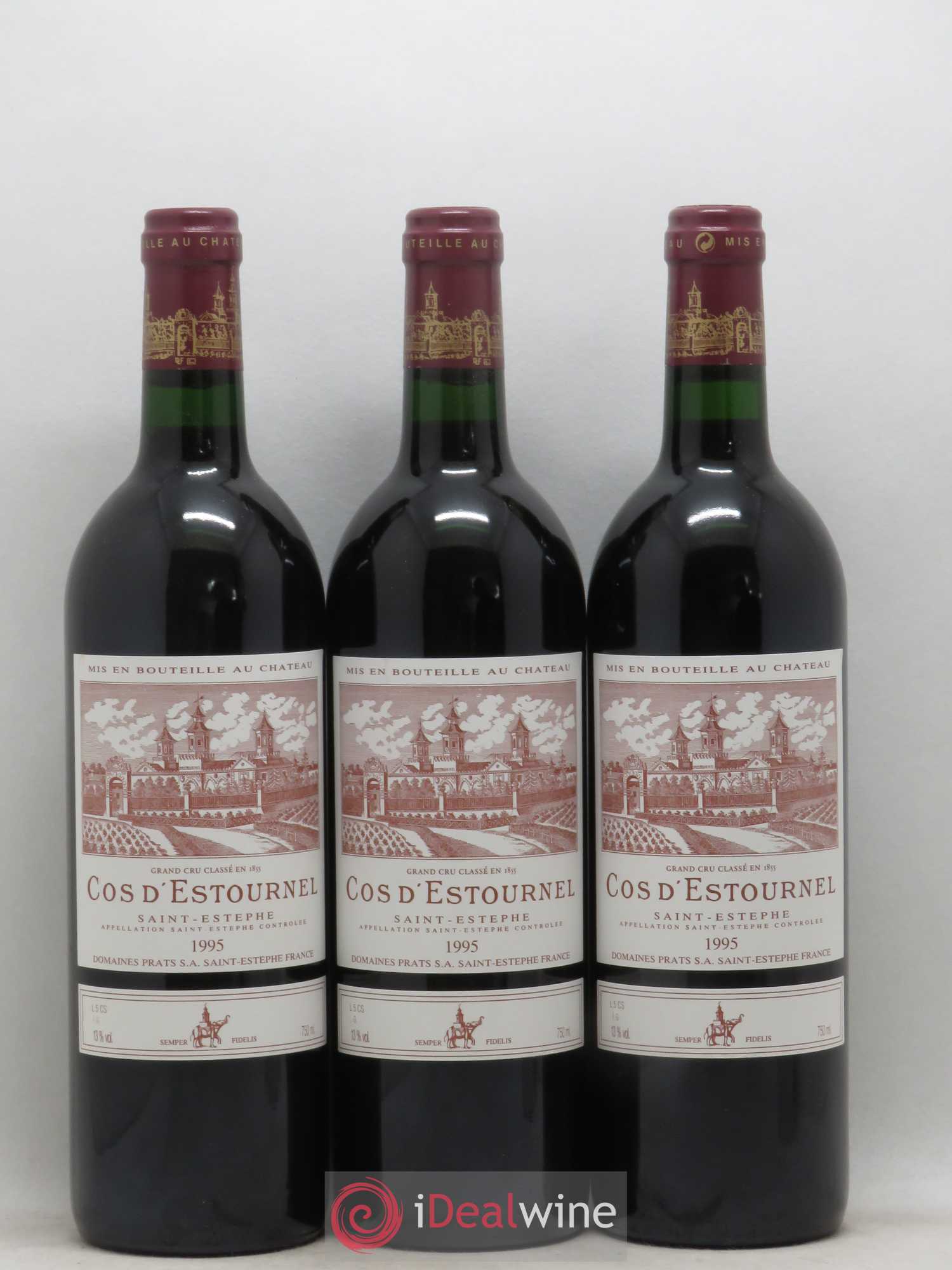 Cos d'Estournel 2ème Grand Cru Classé 1995 - Lot de 12 bouteilles - 3