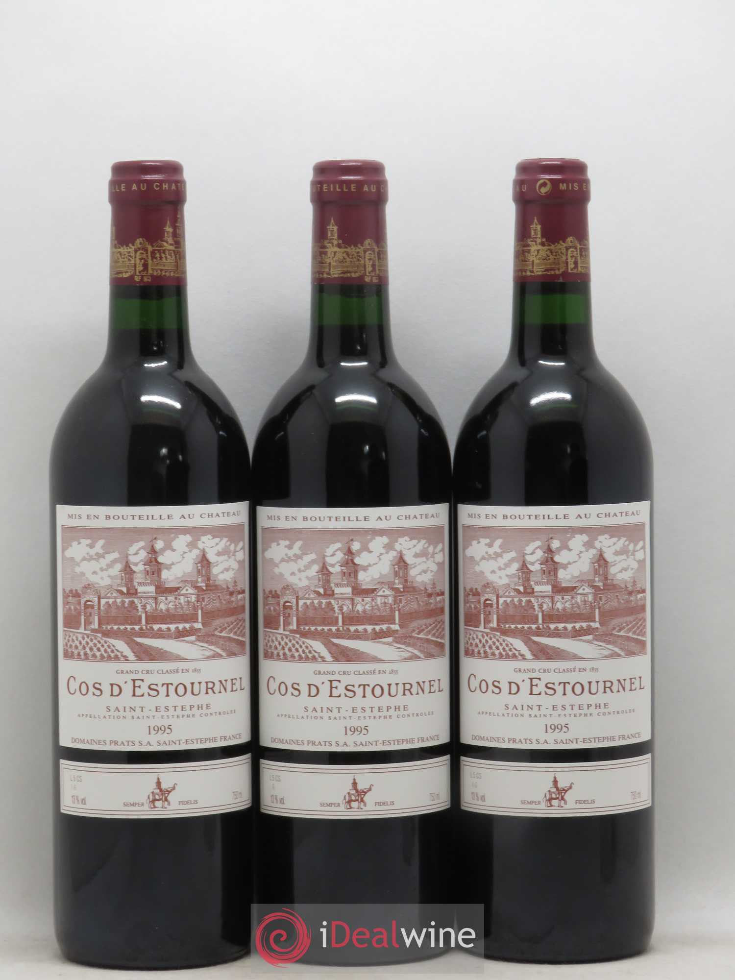 Cos d'Estournel 2ème Grand Cru Classé 1995 - Lot de 12 bouteilles - 4