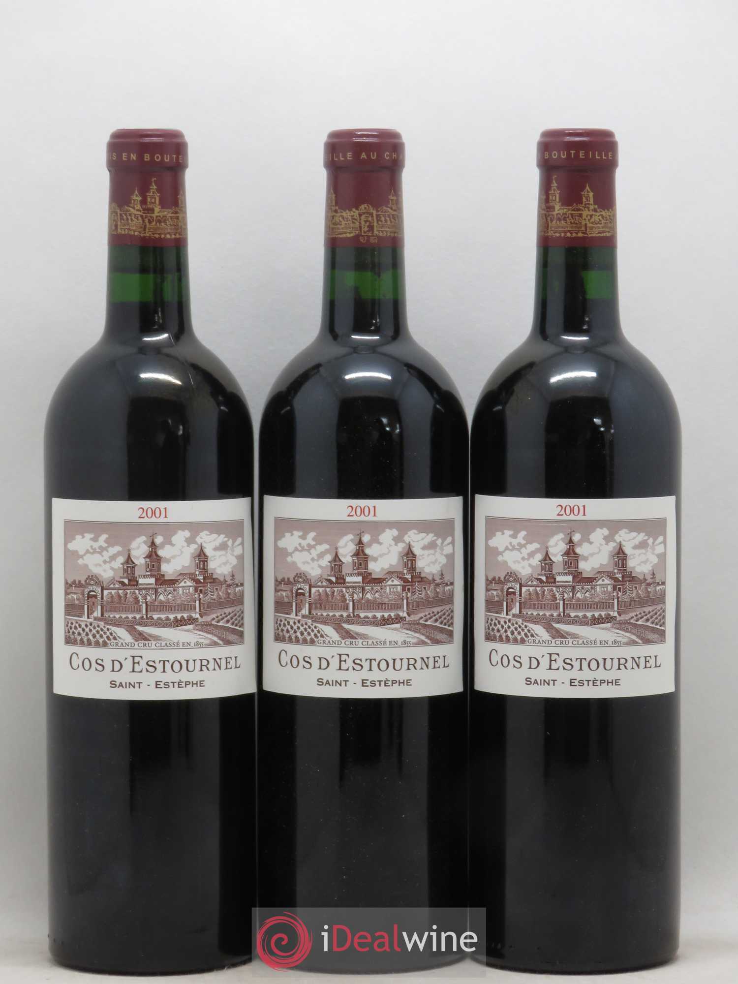 Cos d'Estournel 2ème Grand Cru Classé 2001 - Lot de 12 bouteilles - 1