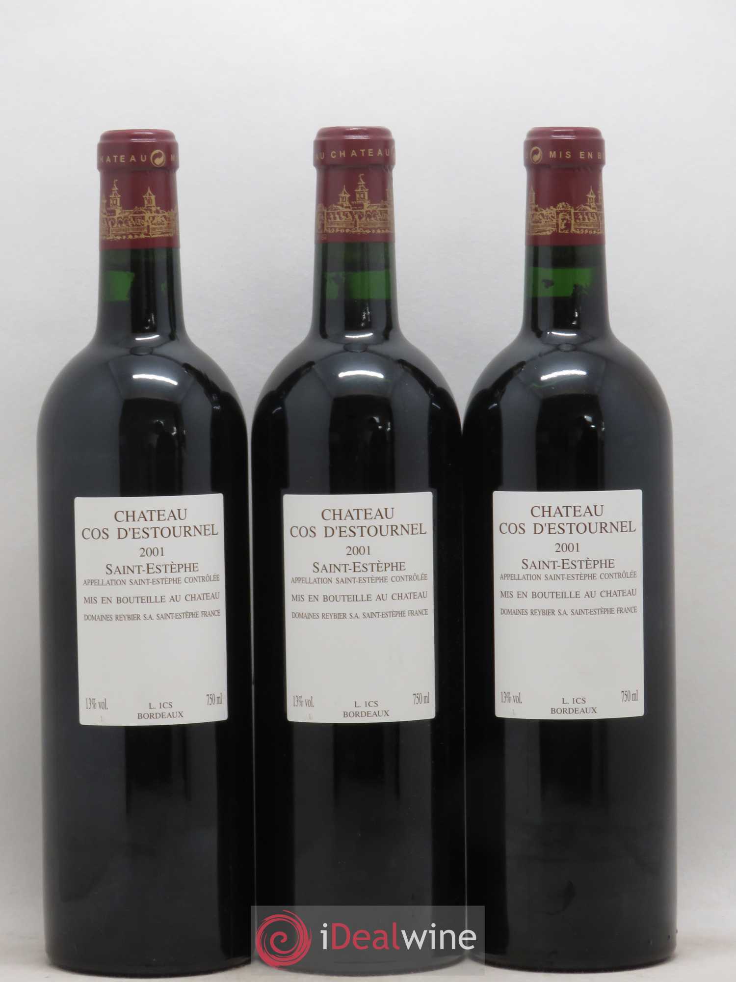 Cos d'Estournel 2ème Grand Cru Classé 2001 - Lot de 12 bouteilles - 4
