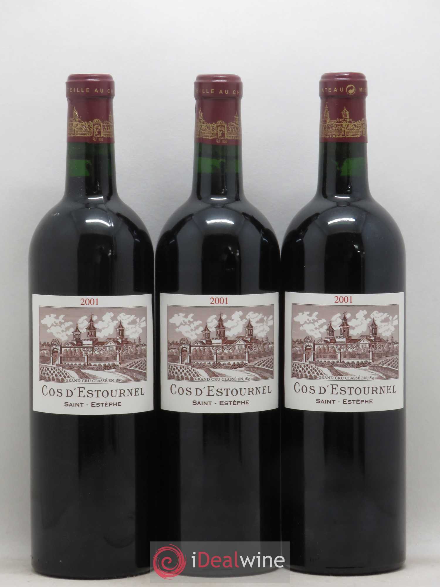 Cos d'Estournel 2ème Grand Cru Classé 2001 - Lot de 12 bouteilles - 1