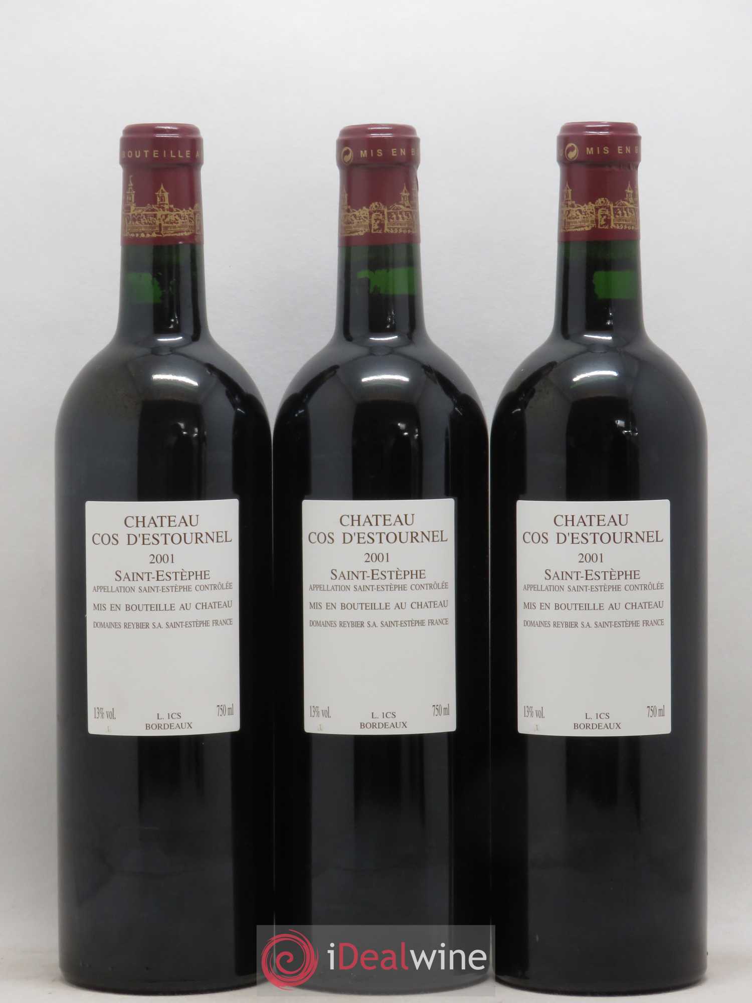 Cos d'Estournel 2ème Grand Cru Classé 2001 - Lot de 12 bouteilles - 4
