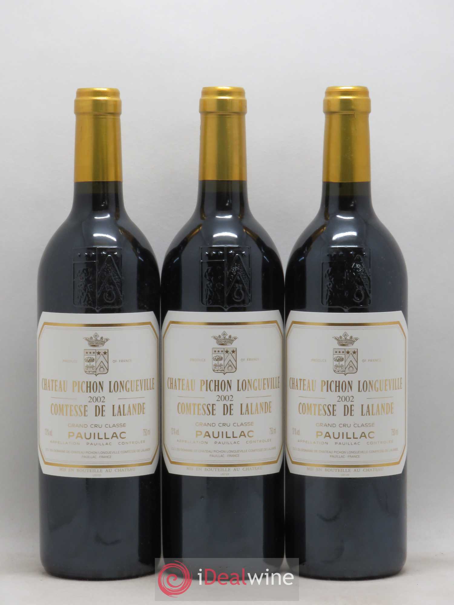 Château Pichon Longueville Comtesse de Lalande 2ème Grand Cru Classé 2002 - Lot de 12 bouteilles - 2
