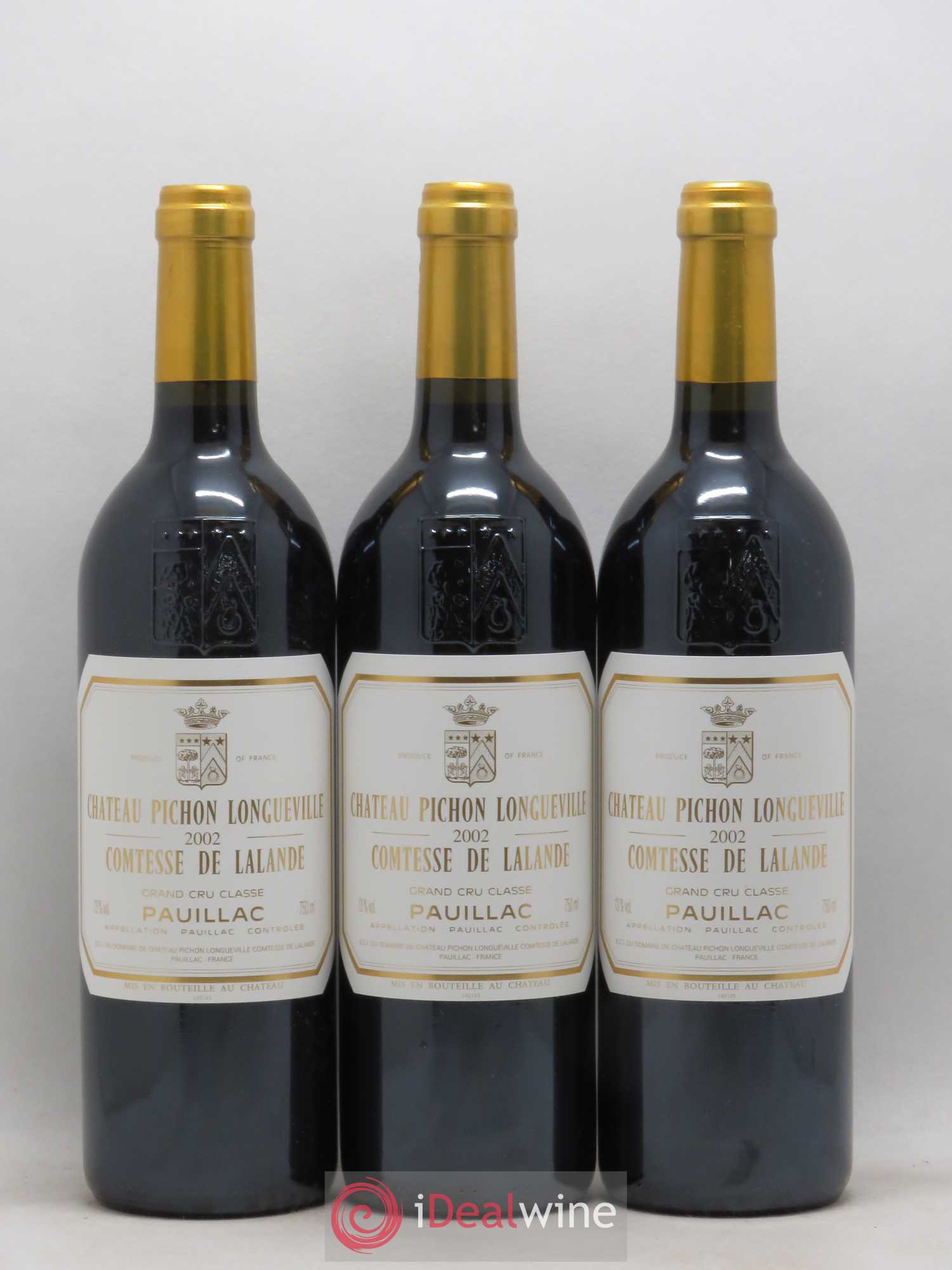 Château Pichon Longueville Comtesse de Lalande 2ème Grand Cru Classé 2002 - Lot de 12 bouteilles - 4