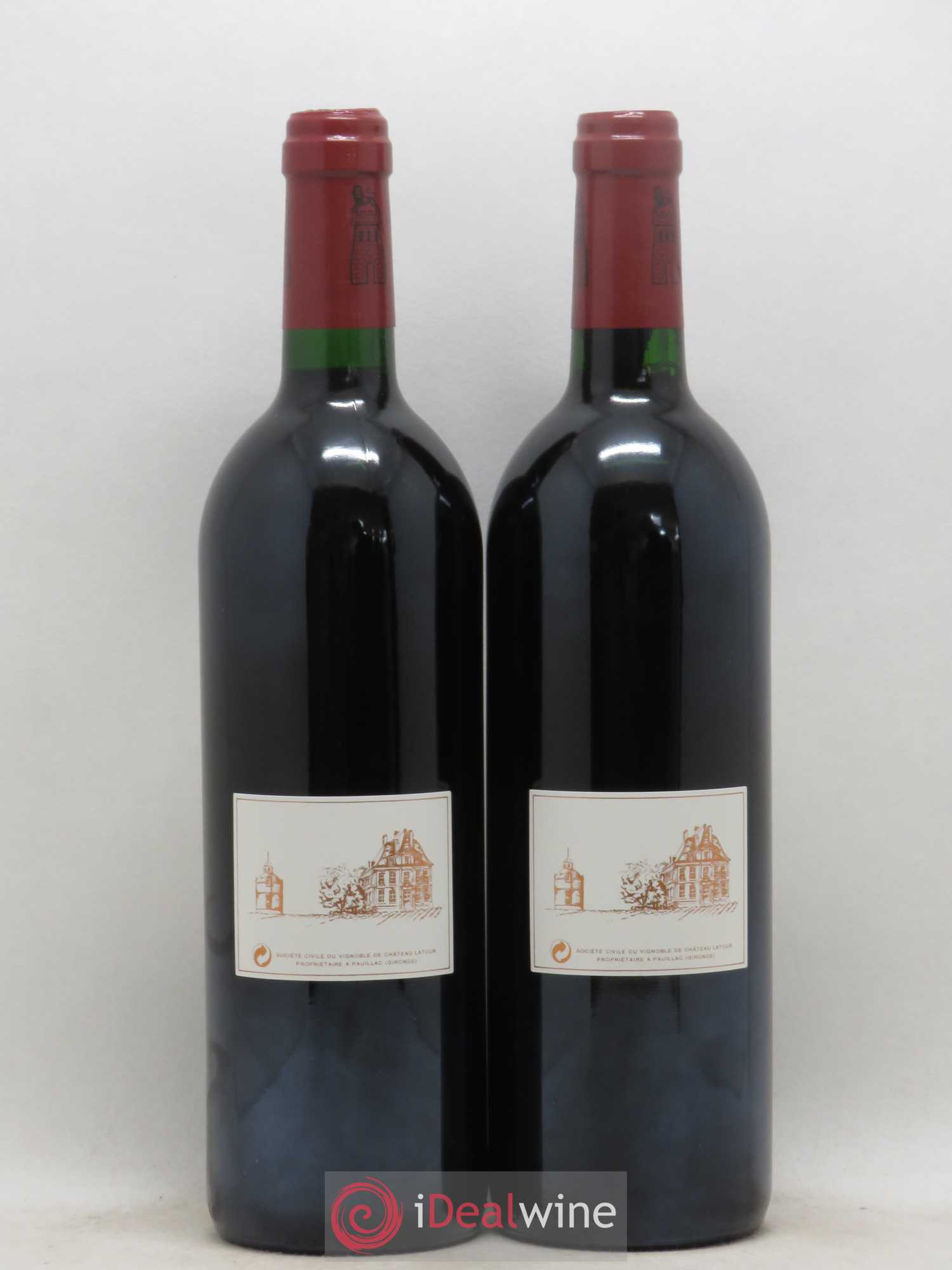 Château Latour 1er Grand Cru Classé 1995 - Lot de 2 bouteilles - 1