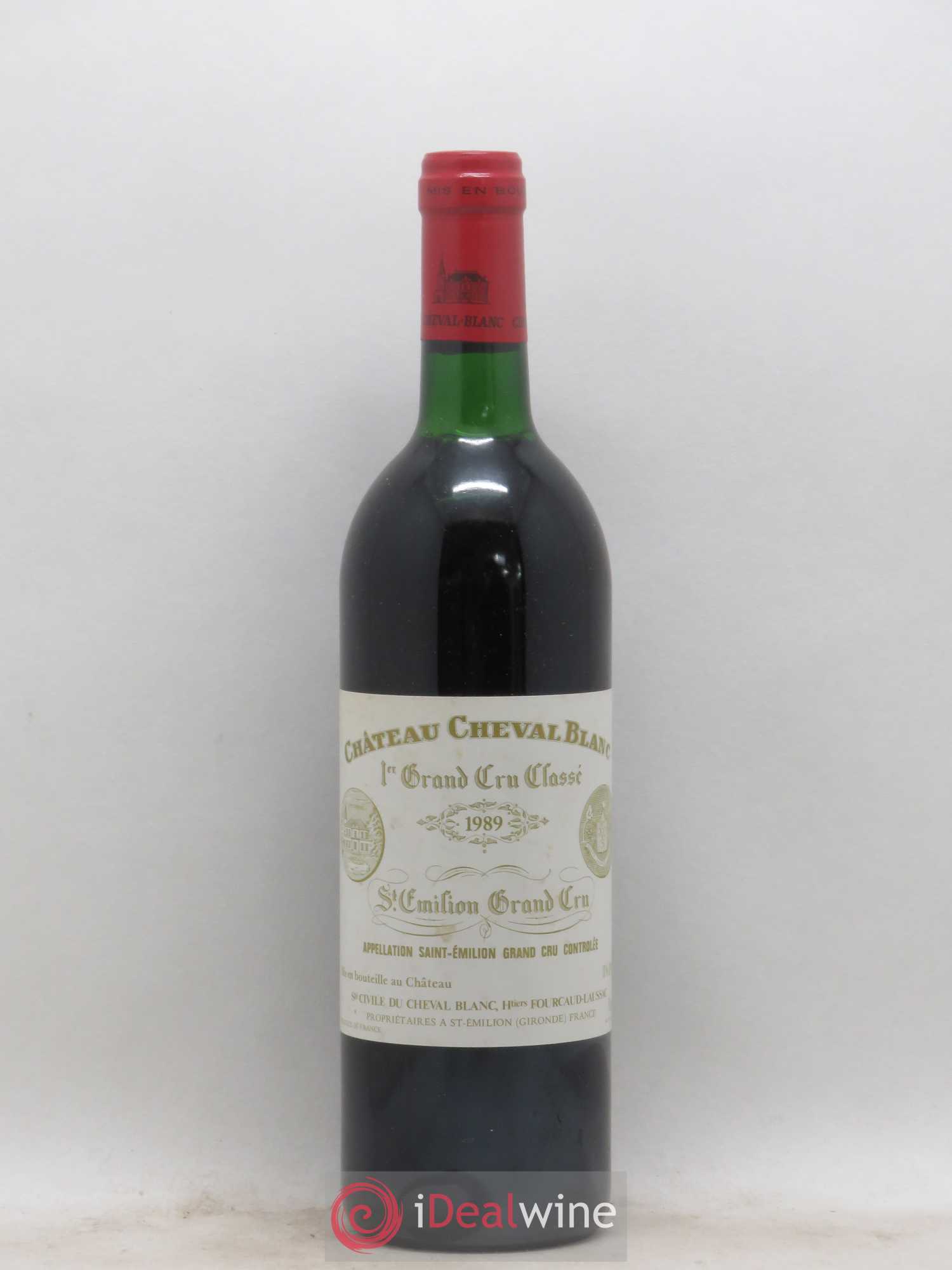 Château Cheval Blanc 1er Grand Cru Classé A 1989 - Lot de 1 bouteille - 0