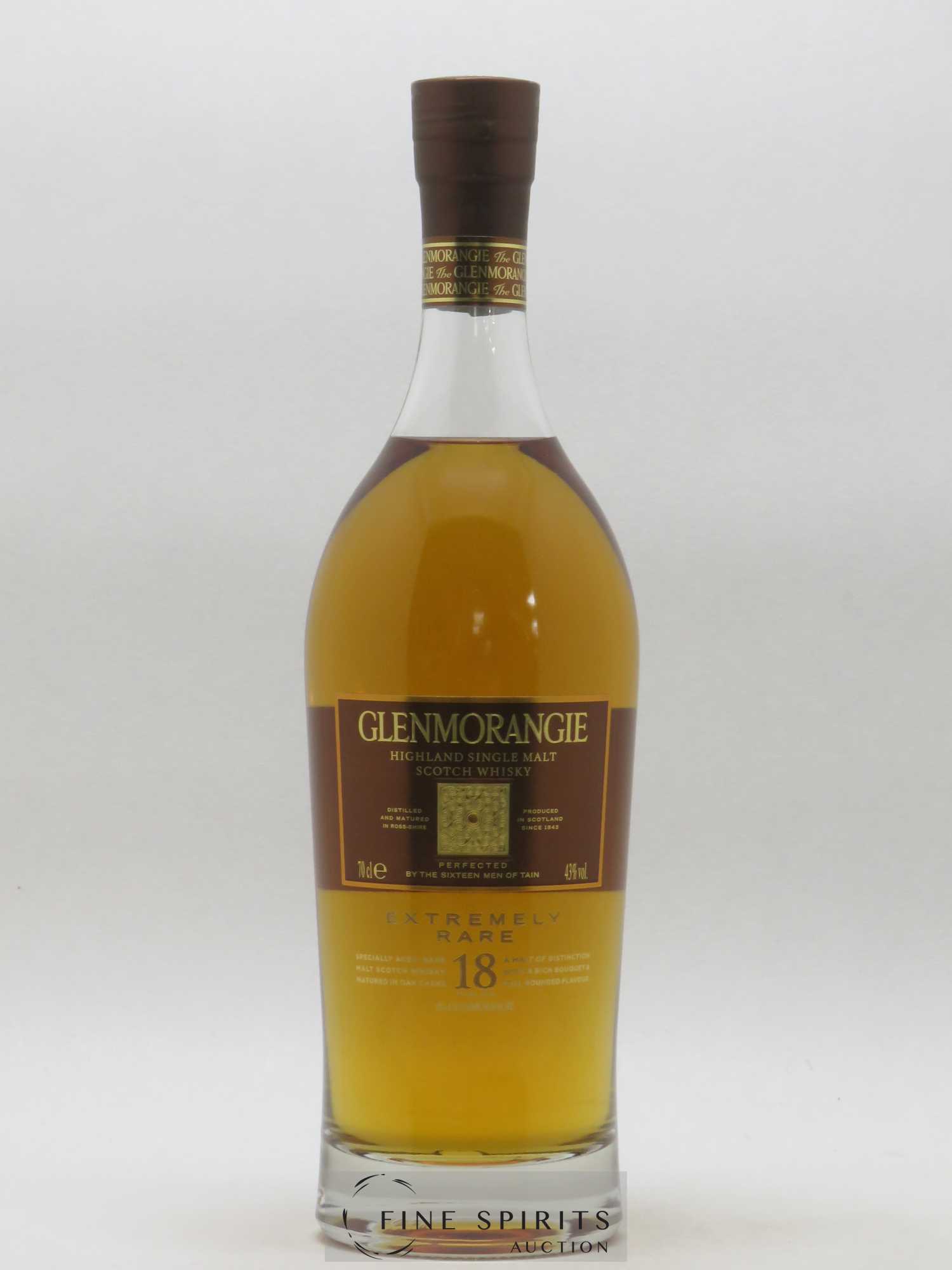Glenmorangie 18 years Of. Extremely Rare Perfected by the Sixteen Men of Tain - Lot de 1 bouteille - 1