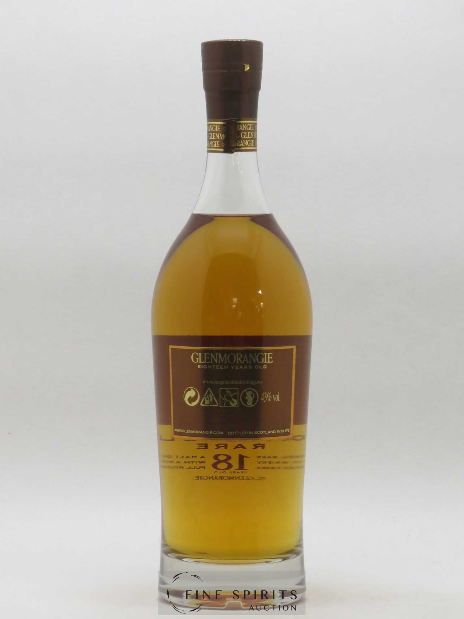 Glenmorangie 18 years Of. Extremely Rare Perfected by the Sixteen Men of Tain - Lot de 1 bouteille - 2