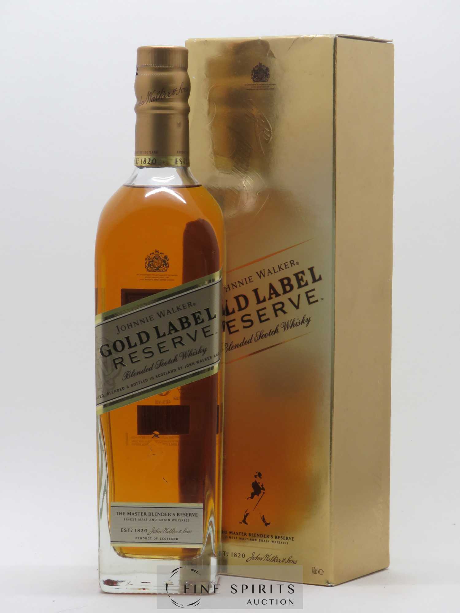Johnnie Walker Of. Reserve Gold Label - Lot de 1 bouteille - 0