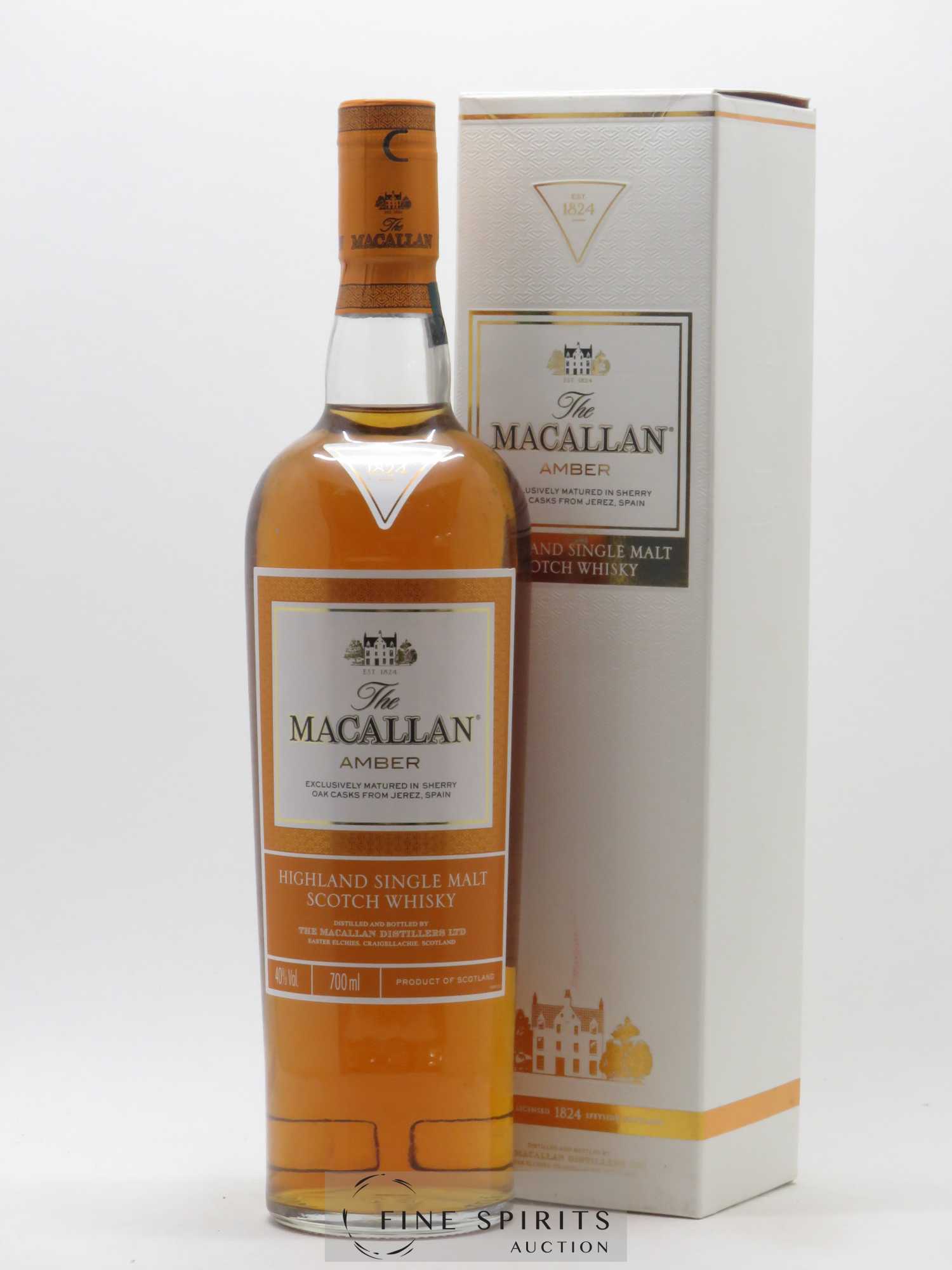 Macallan (The) Of. Amber Sherry Oak Casks from Jerez The 1824 Series - Lot de 1 bouteille - 0
