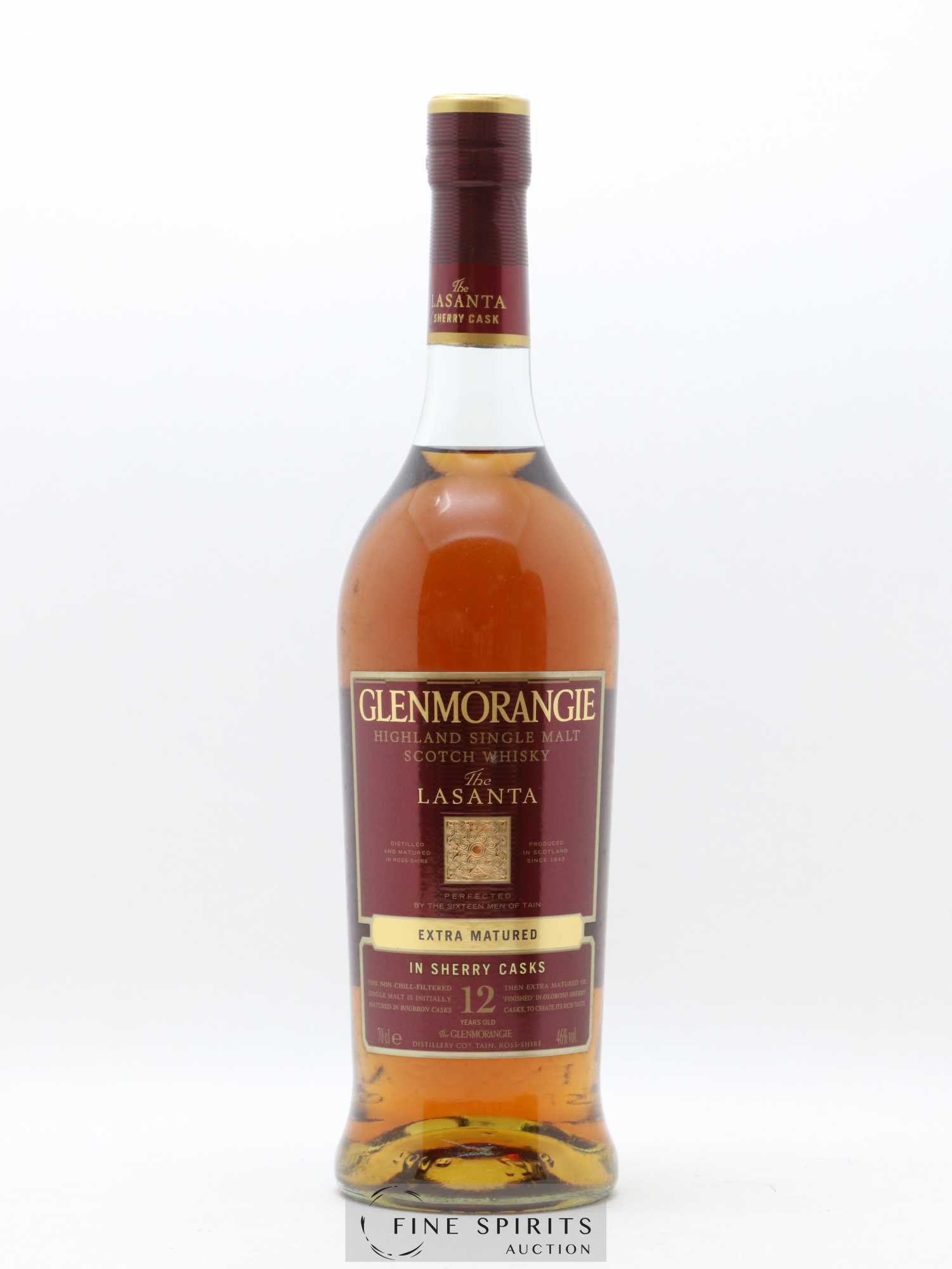 Glenmorangie 12 years Of. The Lasanta Finished in Oloroso Sherry Casks Extra Matured - Lot de 1 bouteille - 1