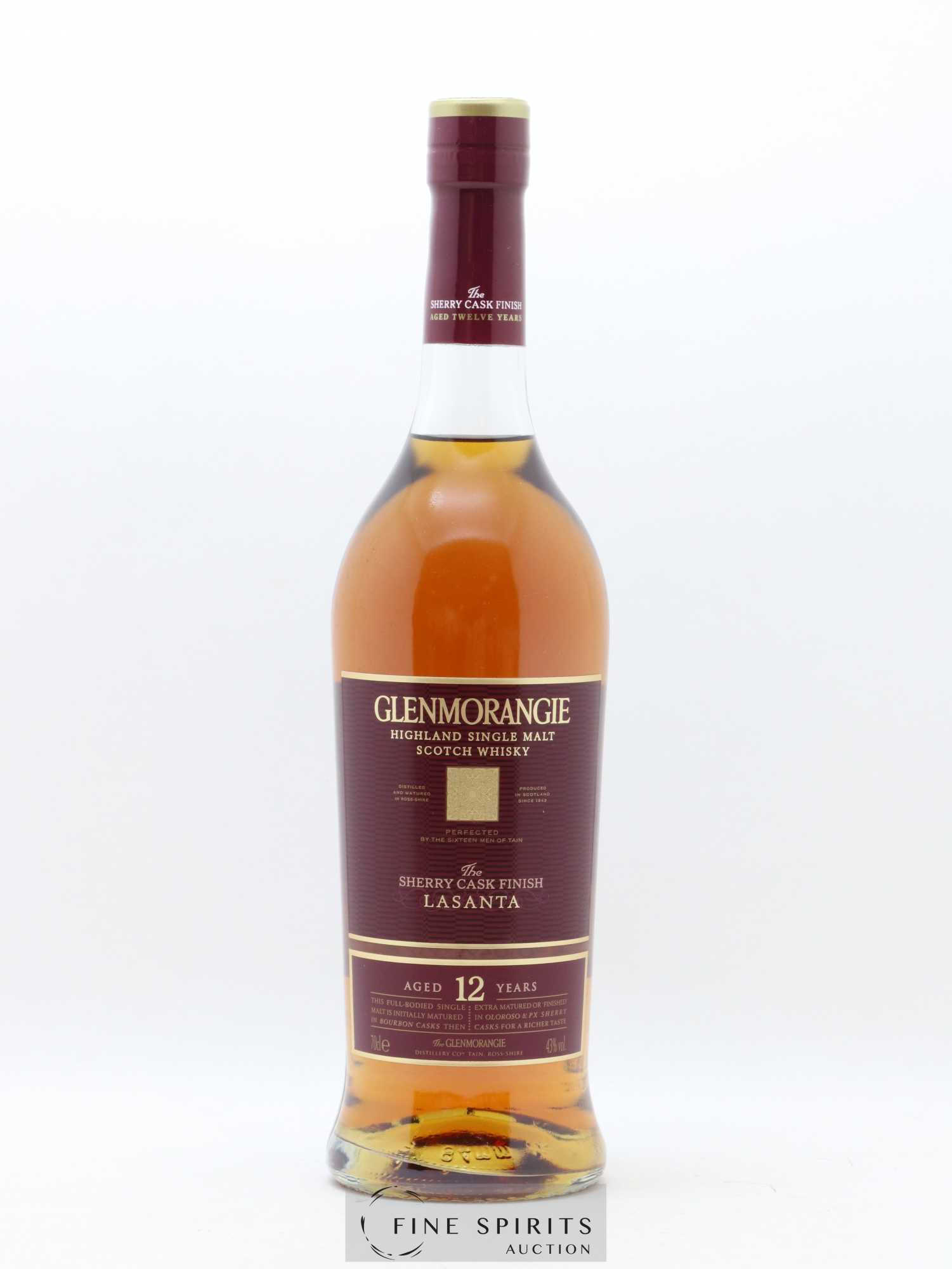 Glenmorangie 12 years Of. The Lasanta Finished in Oloroso & PX Sherry Casks - Lot de 1 bouteille - 1