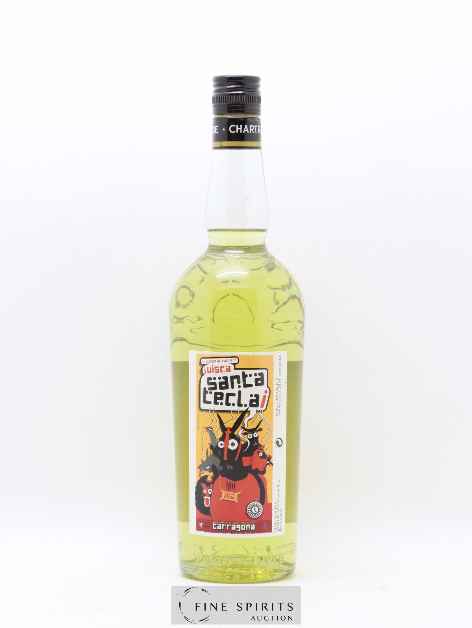 Chartreuse Of. Jaune Santa Tecla 2006 Chartreuse Diffusion Serie Limitada - Lot of 1 bottle - 1