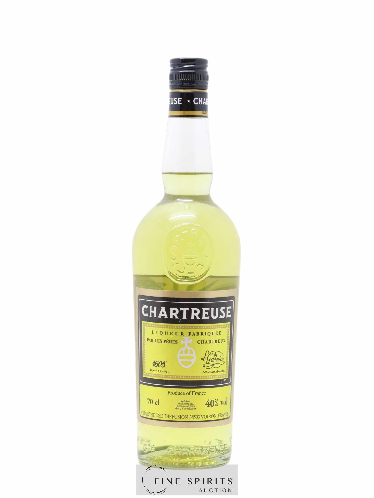 Chartreuse Of. Jaune Santa Tecla 2007 Chartreuse Diffusion Serie Limitada - Lot de 1 bouteille - 0