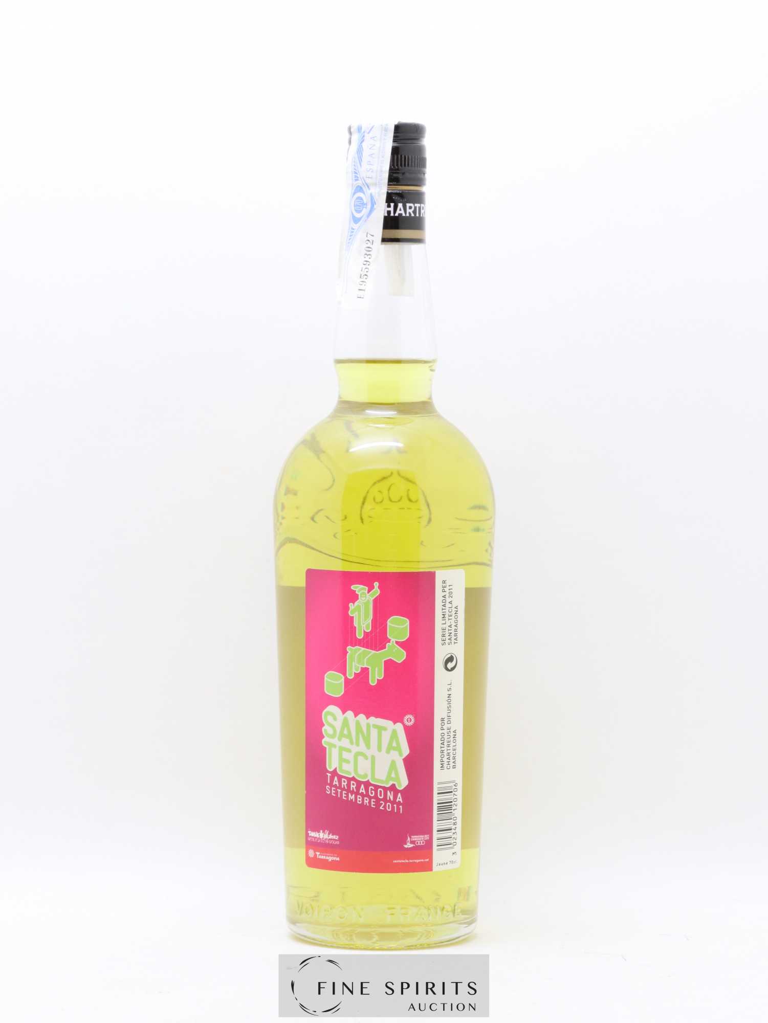 Chartreuse Of. Jaune Santa Tecla 2011 Chartreuse Diffusion Serie Limitada - Lot de 1 bouteille - 1