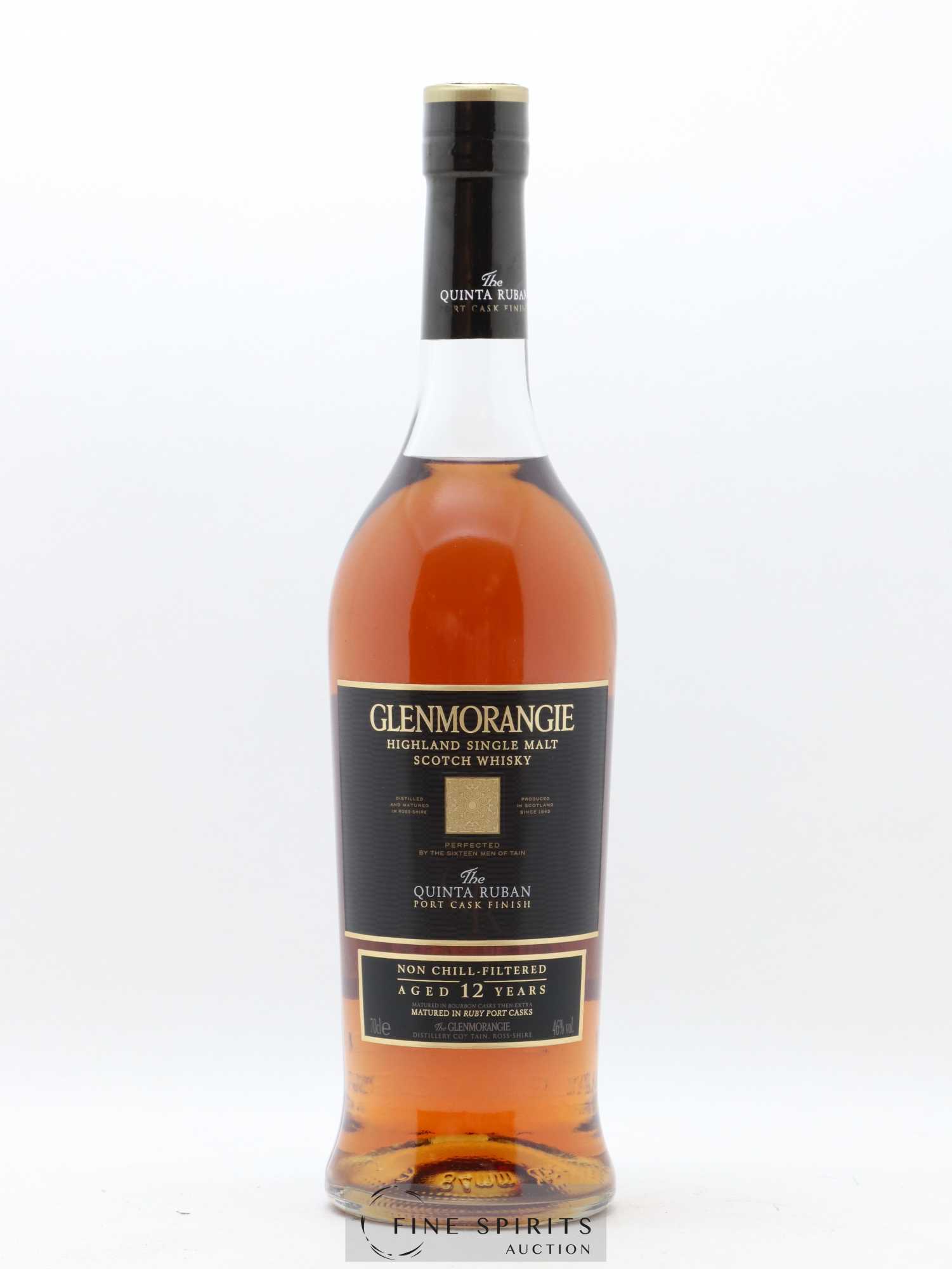 Glenmorangie 12 years Of. The Quinta Ruban Port Cask Finish - Lot de 1 bouteille - 1