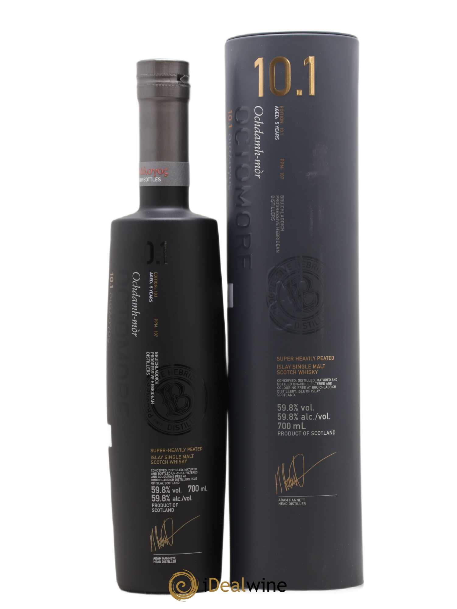 Octomore 5 years Of. Edition 10.1 Super-Heavily Peated - One of 42000 Limited Edition - Lot de 1 bouteille - 0