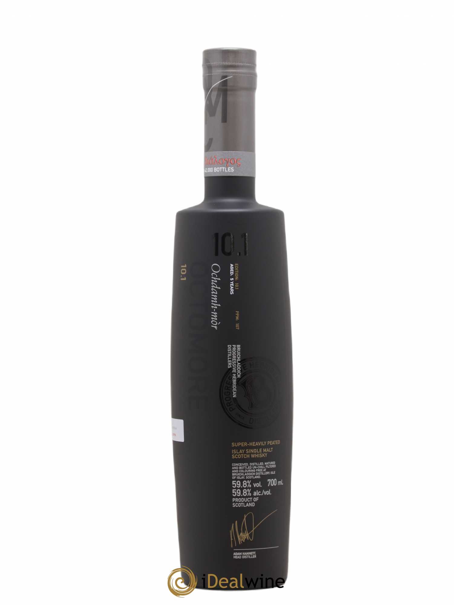 Octomore 5 years Of. Edition 10.1 Super-Heavily Peated - One of 42000 Limited Edition - Lot de 1 bouteille - 1