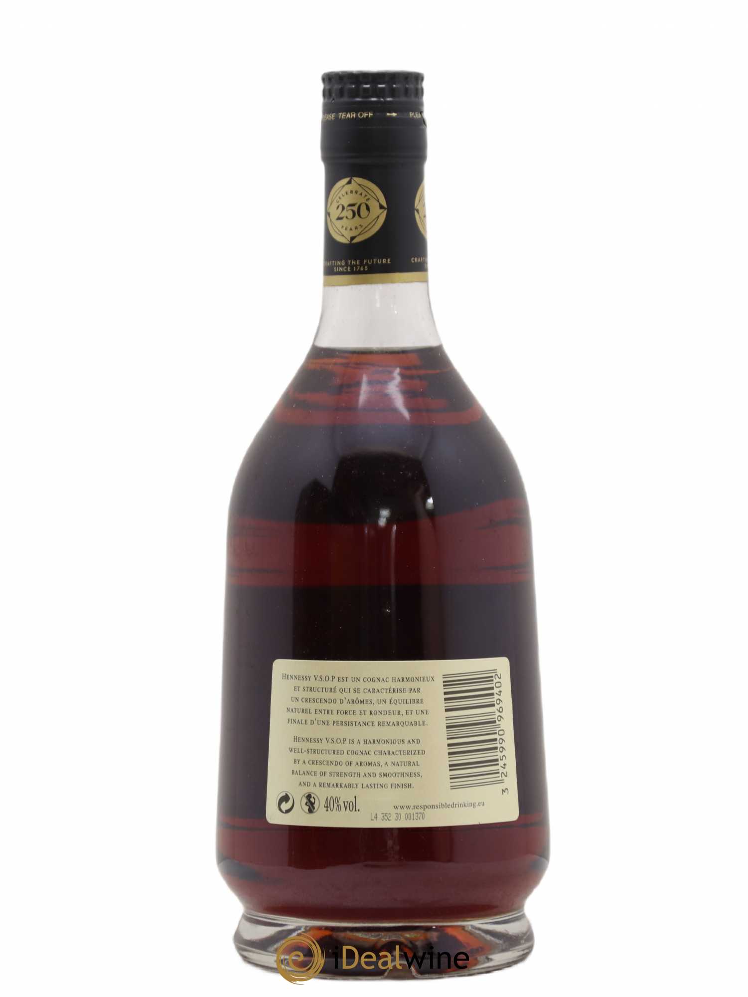 Hennessy Of. V.S.O.P. Celebrate 250 years (sans prix de réserve) - Lot de 1 bouteille - 2