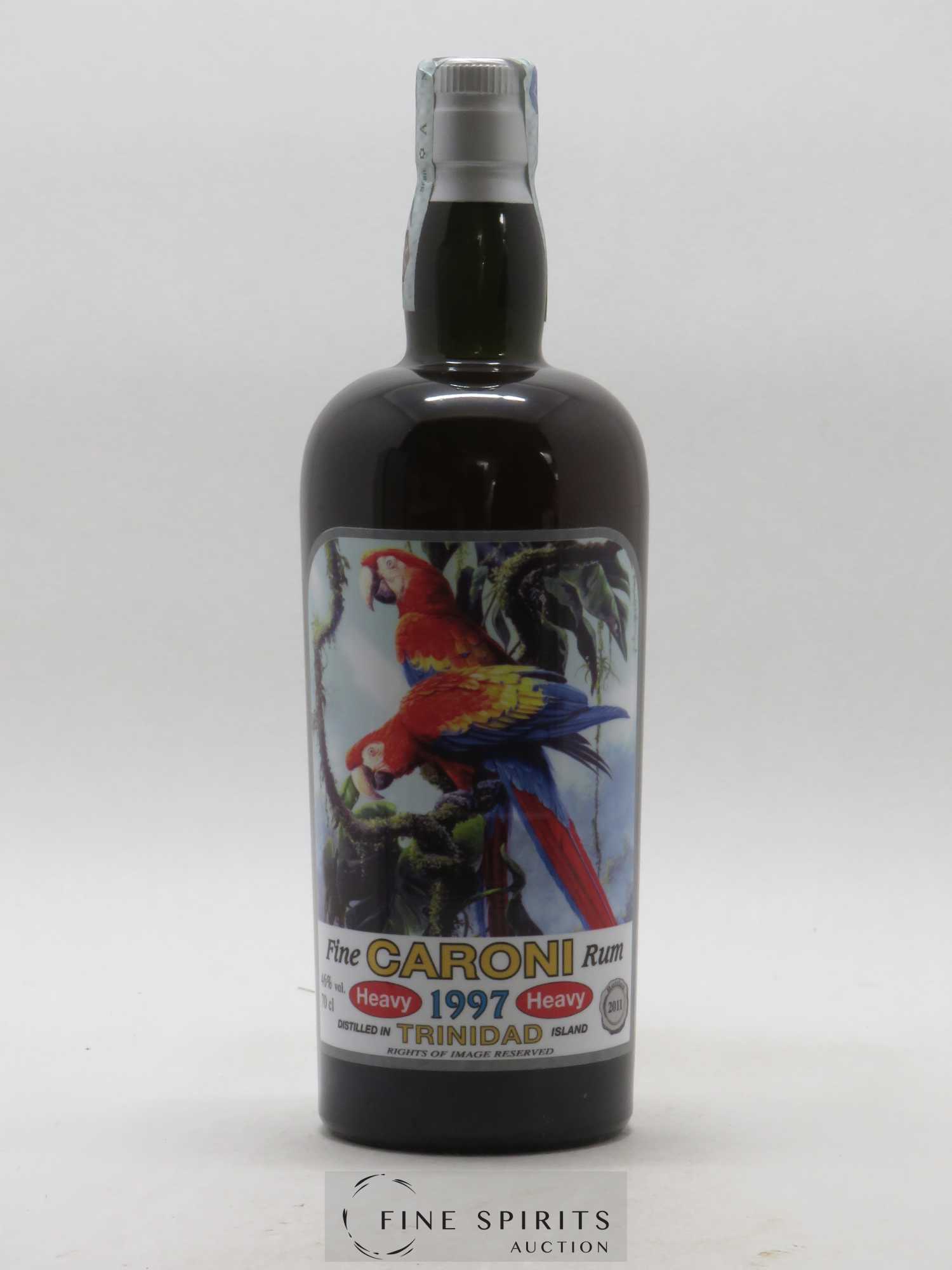 Caroni 1997 Silver Seal Whisky Company Heavy bottled 2011 Wildlife Series n°2 - Lot de 1 bouteille - 1