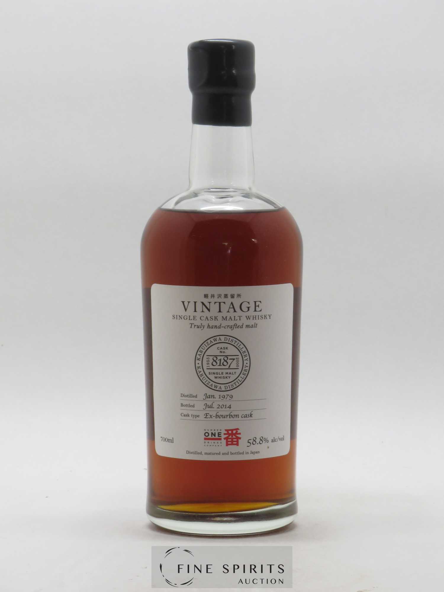 Karuizawa 1979 Number One Drinks Vintage Single Cask n°8187 - bottled 2014 LMDW Ex-Bourbon Cask - Lot de 1 bouteille - 1