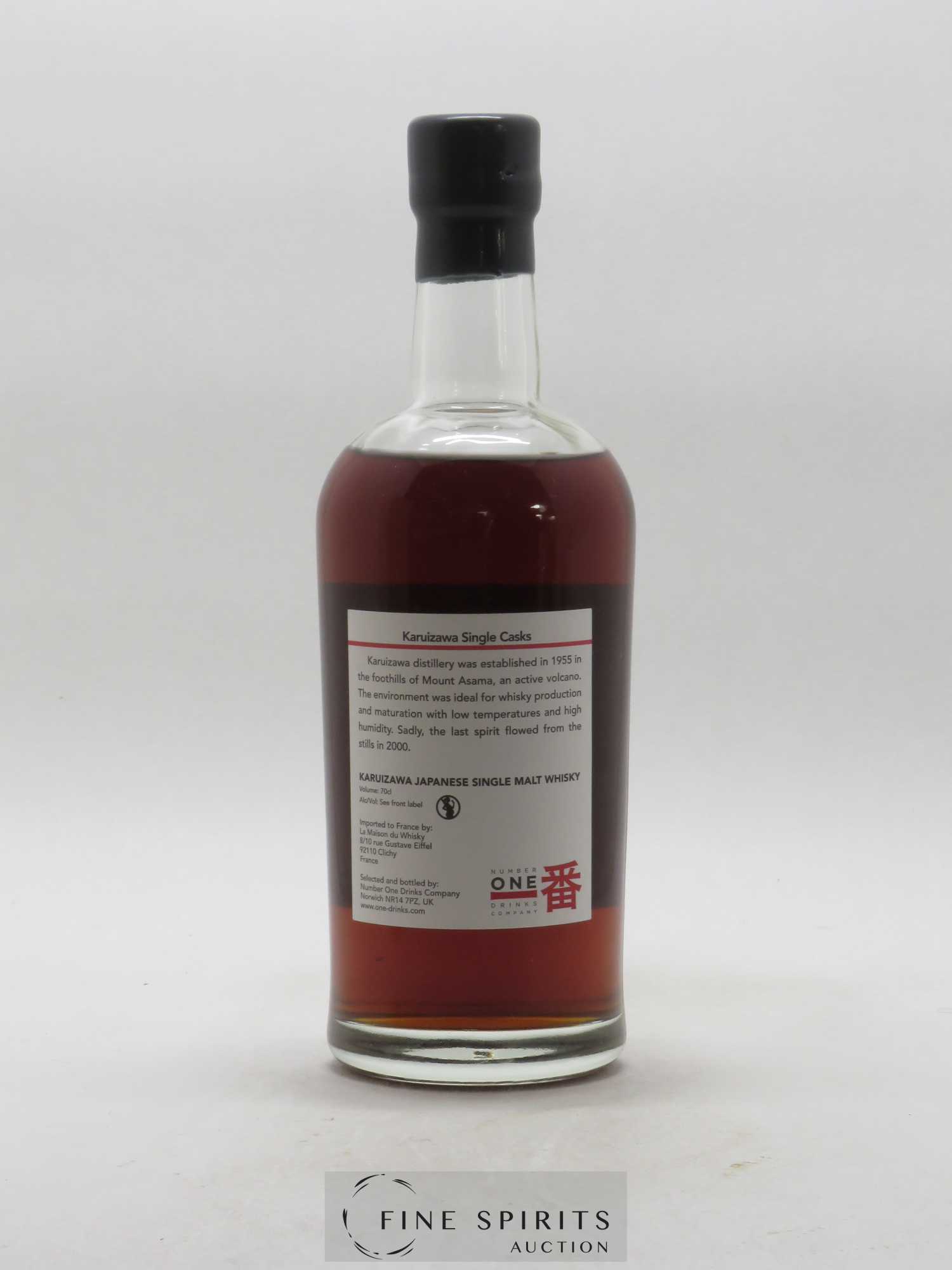 Karuizawa 1978 Number One Drinks Vintage Cask n°8383 - bottled 2014 Ex-Bourbon Cask - Lot de 1 bouteille - 2
