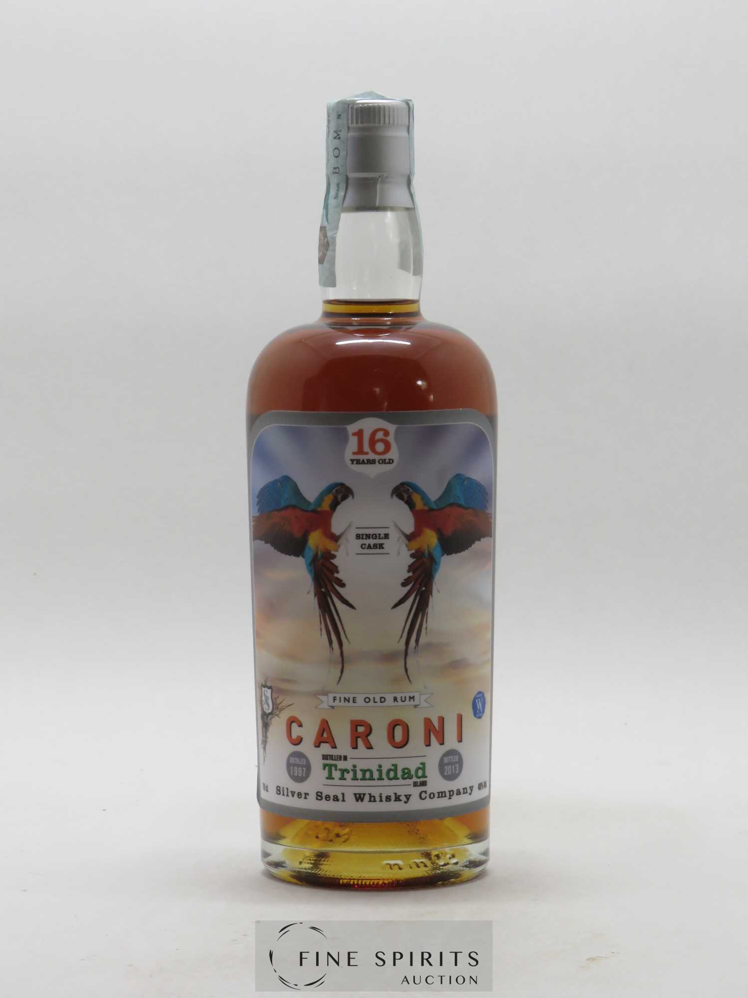 Caroni 16 years 1997 Silver Seal Whisky Company Single Cask n° 16 bottled 2013 - Lot de 1 bouteille - 1