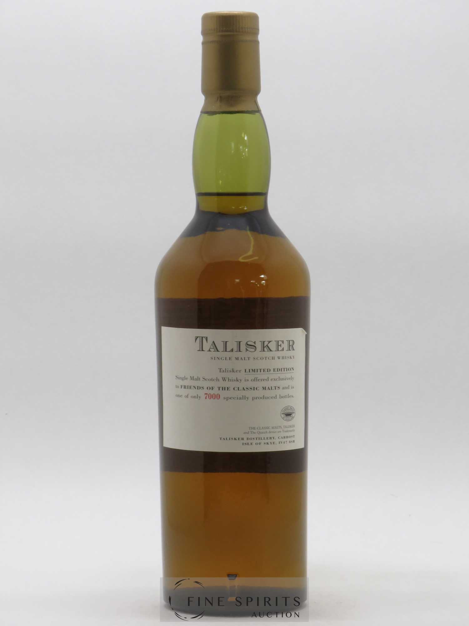 Talisker 1989 Of. One of 7000 - bottled 1999 Friends of the Classic Malts Limited Edition - Lot de 1 bouteille - 1