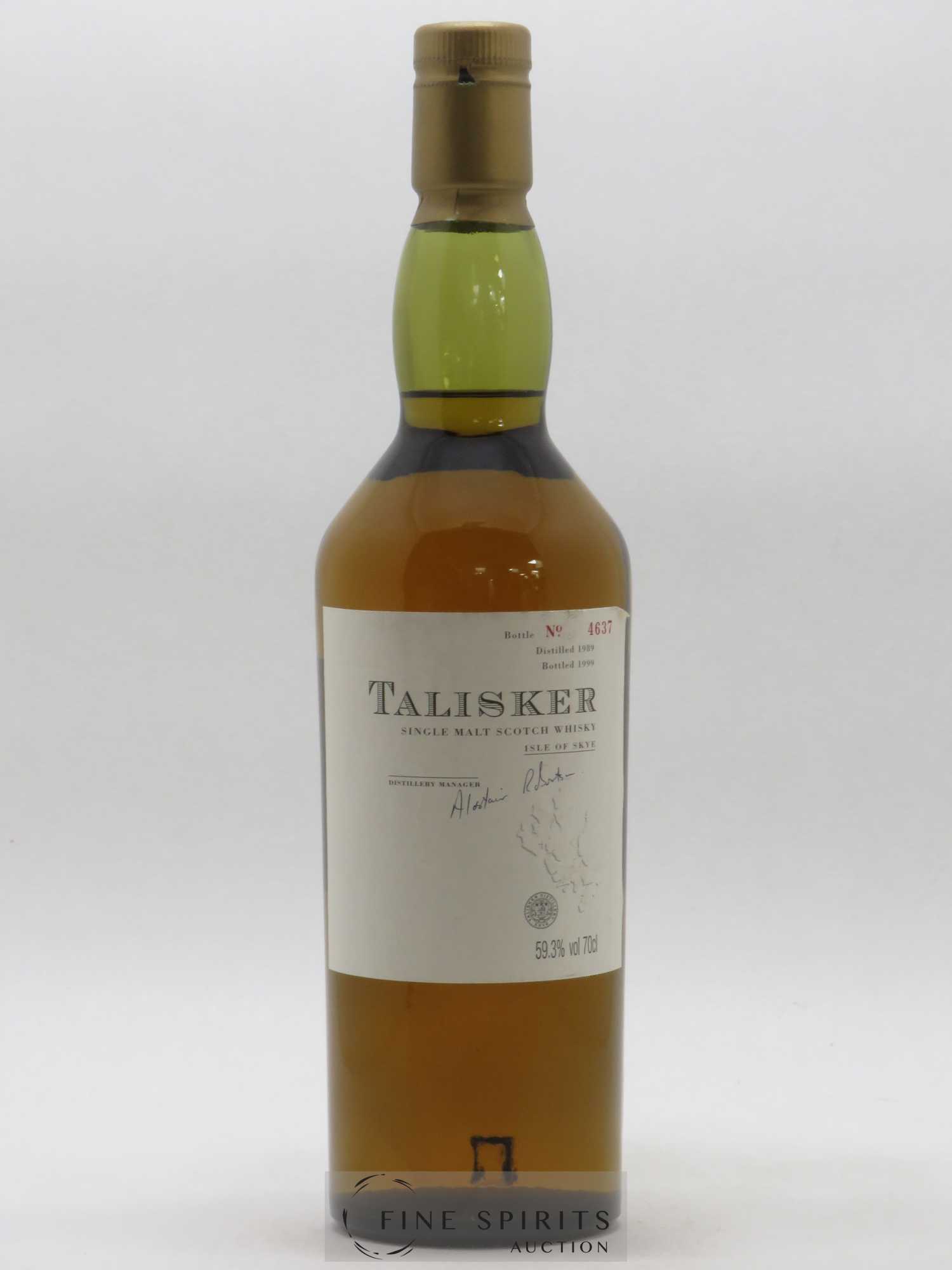 Talisker 1989 Of. One of 7000 - bottled 1999 Friends of the Classic Malts Limited Edition - Lot de 1 bouteille - 0