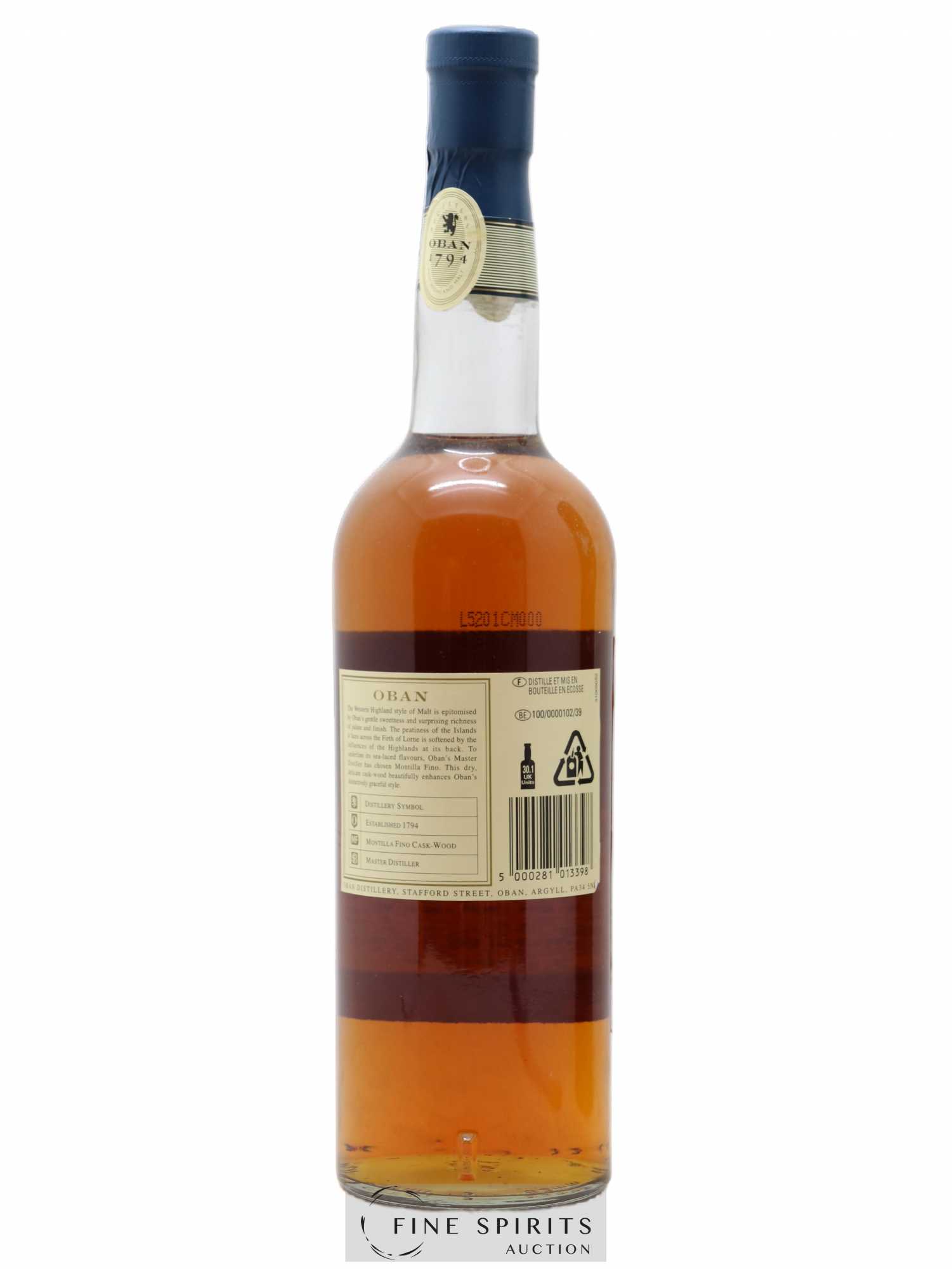 Oban 1991 Of. The Distillers Edition Special Release OD 154.FQ - bottled 2005 Limited Edition - Lot de 1 bouteille - 2