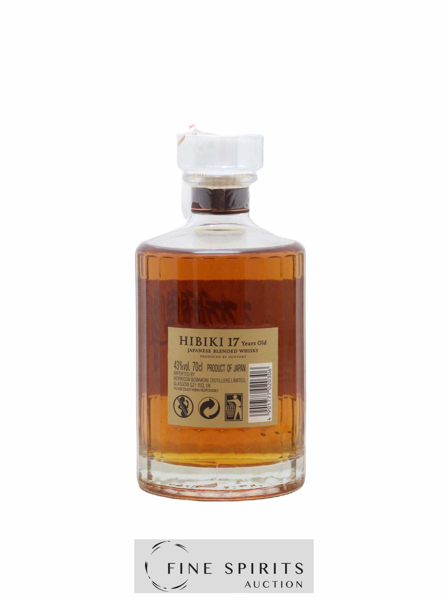 Hibiki 17 years Of. Suntory - Lot de 1 bouteille - 2