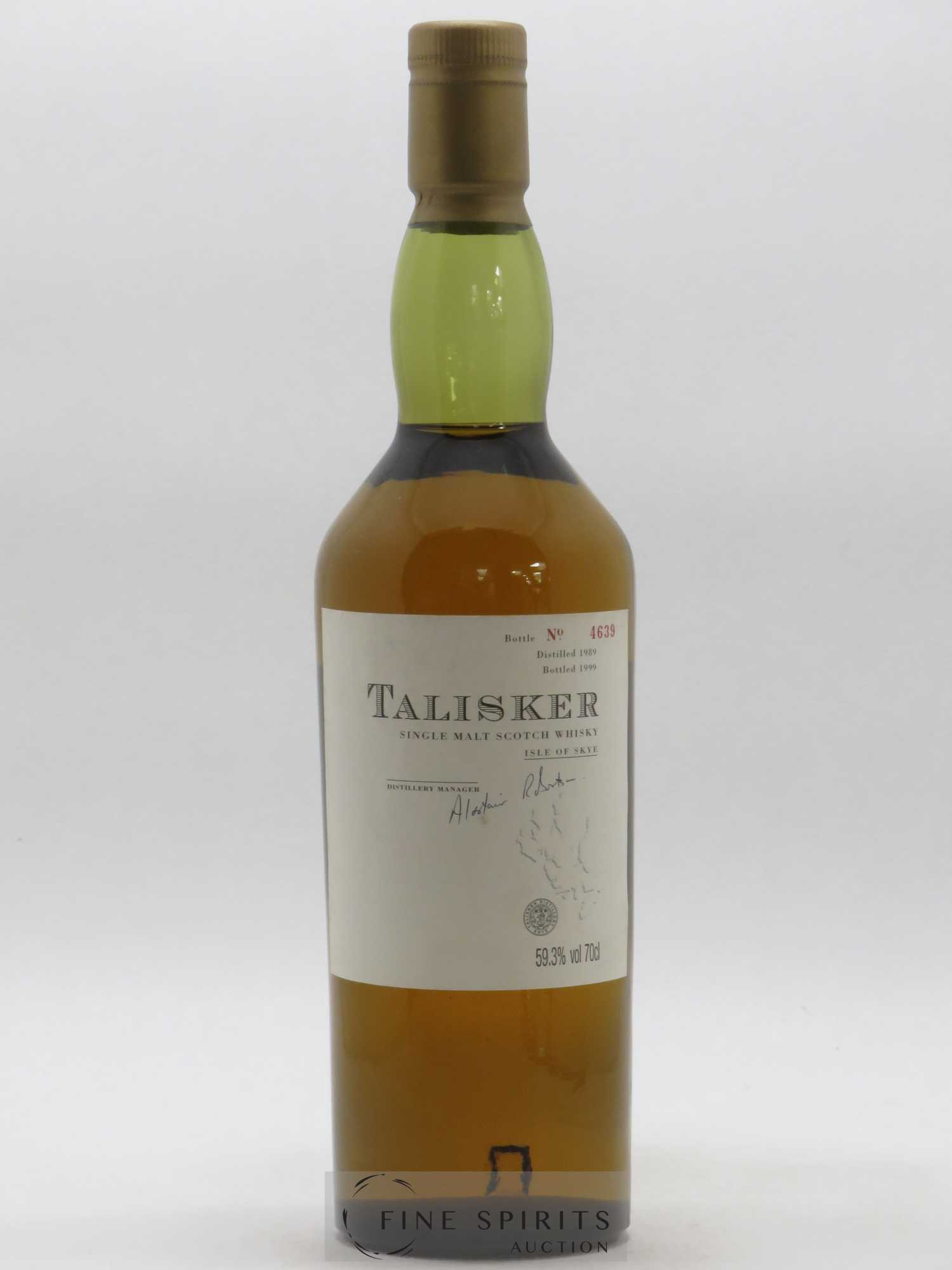 Talisker 1989 Of. One of 7000 - bottled 1999 Friends of the Classic Malts Limited Edition - Lot de 1 bouteille - 0