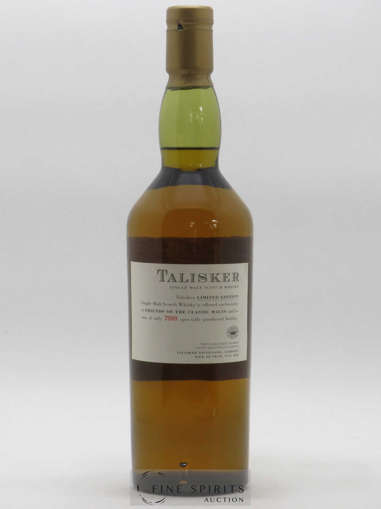 Talisker 1989 Of. One of 7000 - bottled 1999 Friends of the Classic Malts Limited Edition - Lot de 1 bouteille - 1