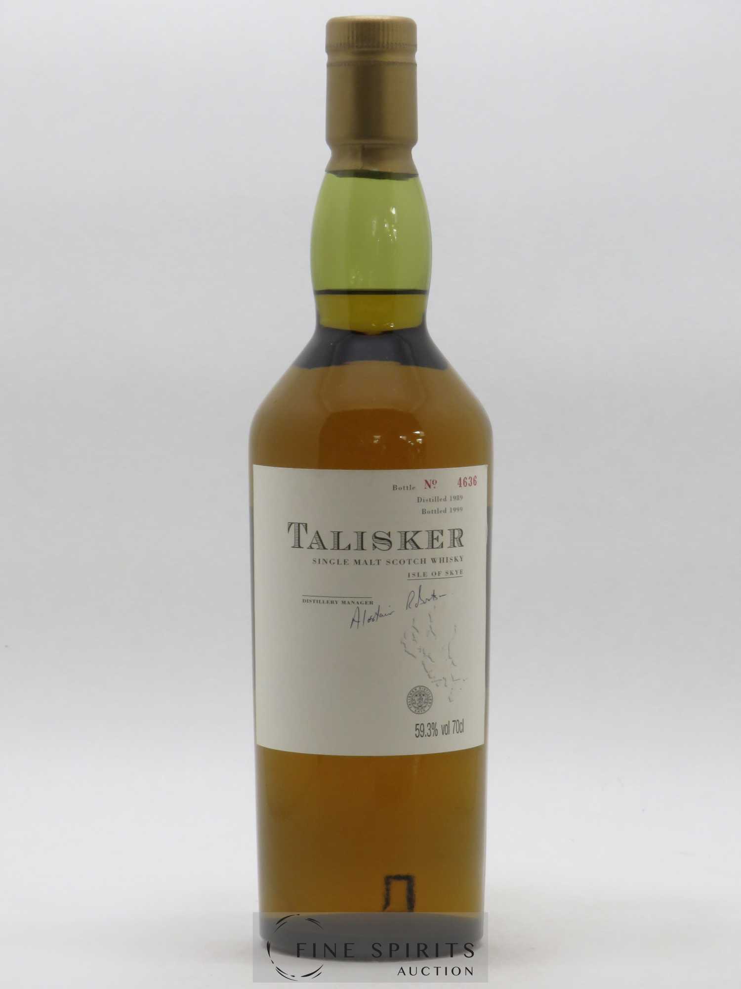 Talisker 1989 Of. One of 7000 - bottled 1999 Friends of the Classic Malts Limited Edition - Lot de 1 bouteille - 0