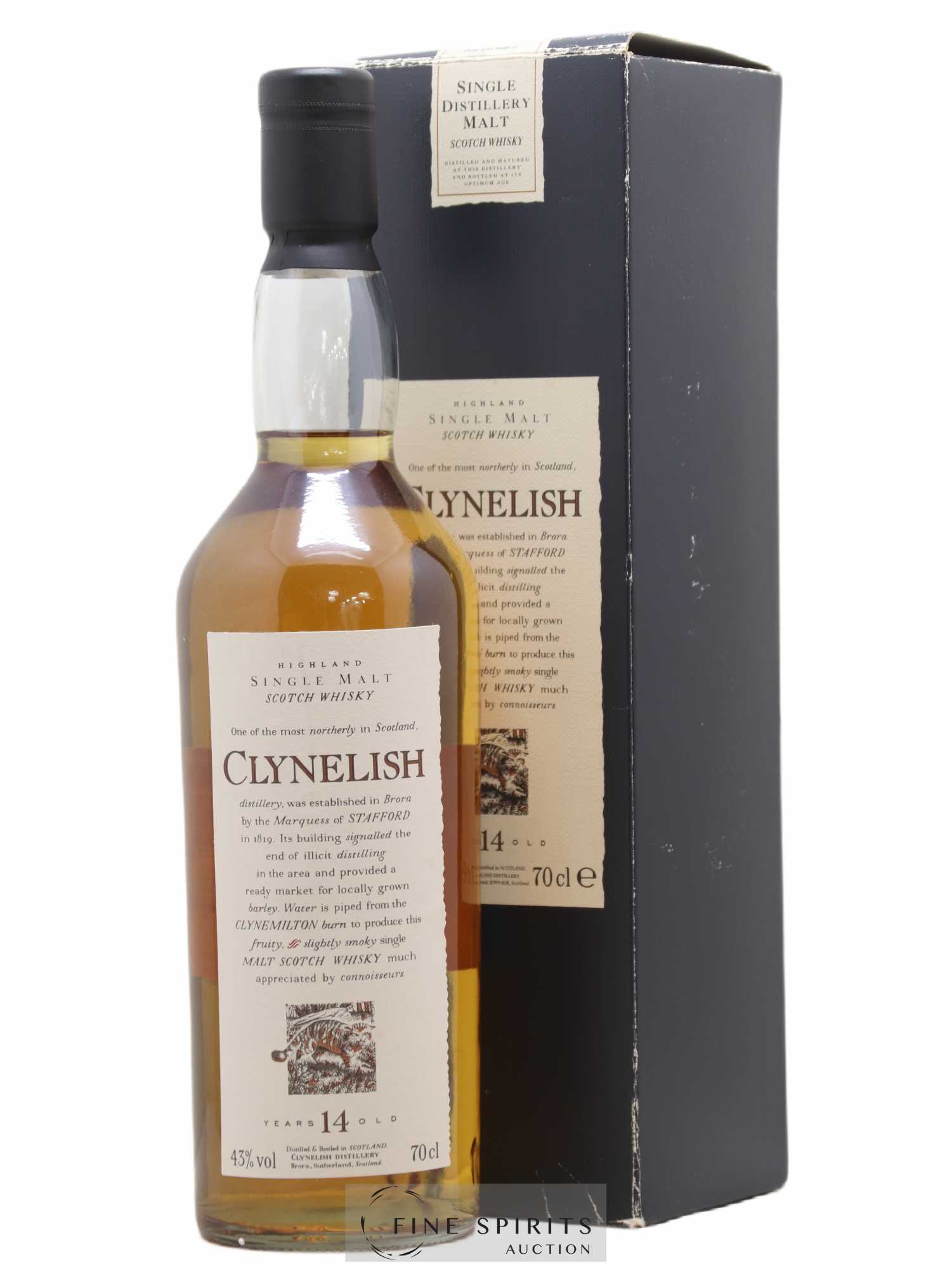 Clynelish 14 years Of. Flora & Fauna - Lot de 1 bouteille - 0
