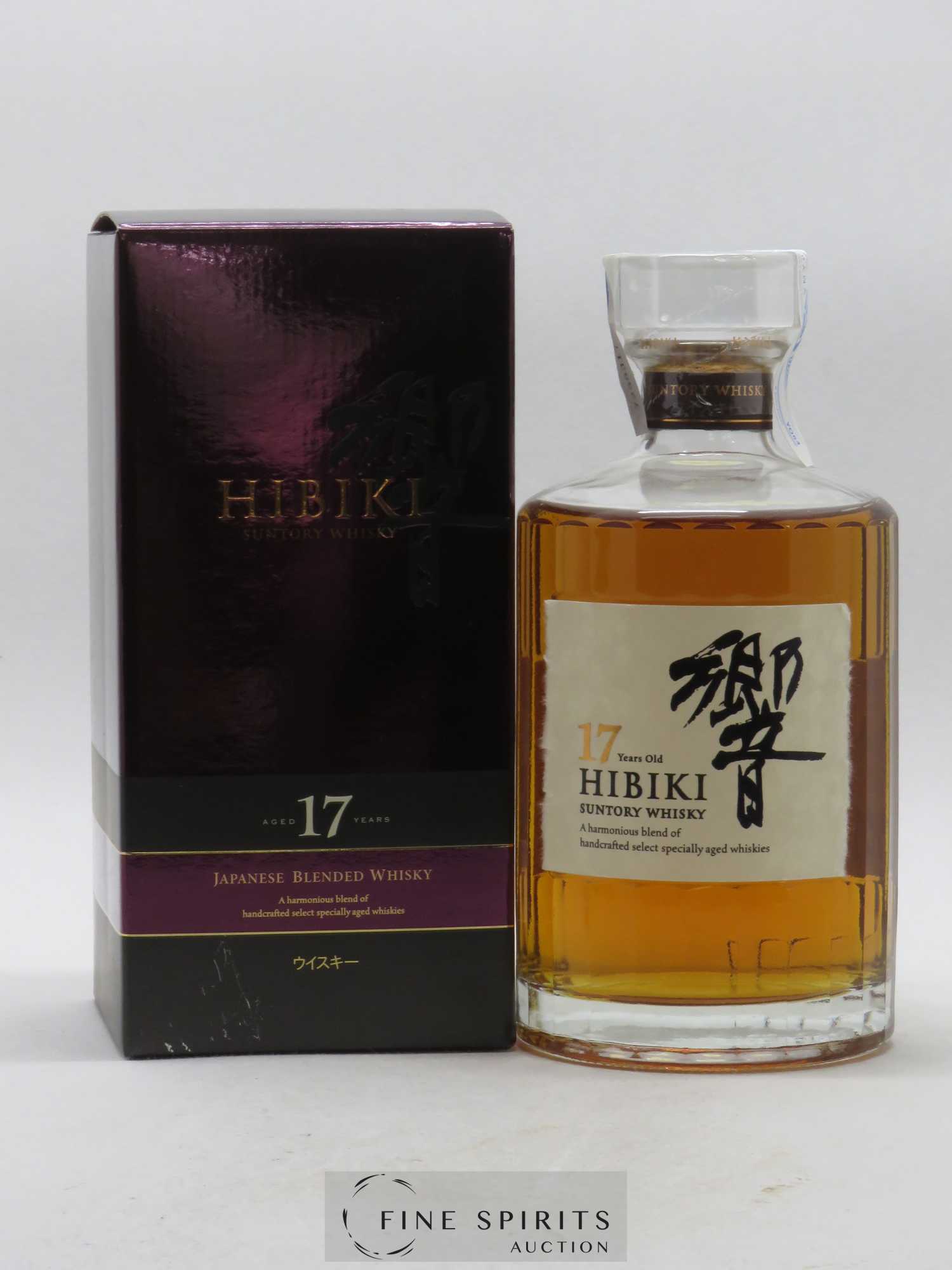 Hibiki 17 years Of. Suntory - Lot de 1 bouteille - 0
