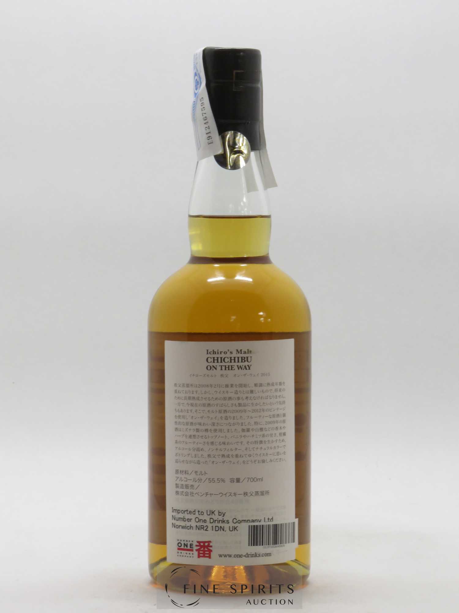 Chichibu Of. On The Way One of 10700 - bottled 2015 Ichiro's Malt - Lot de 1 bouteille - 2