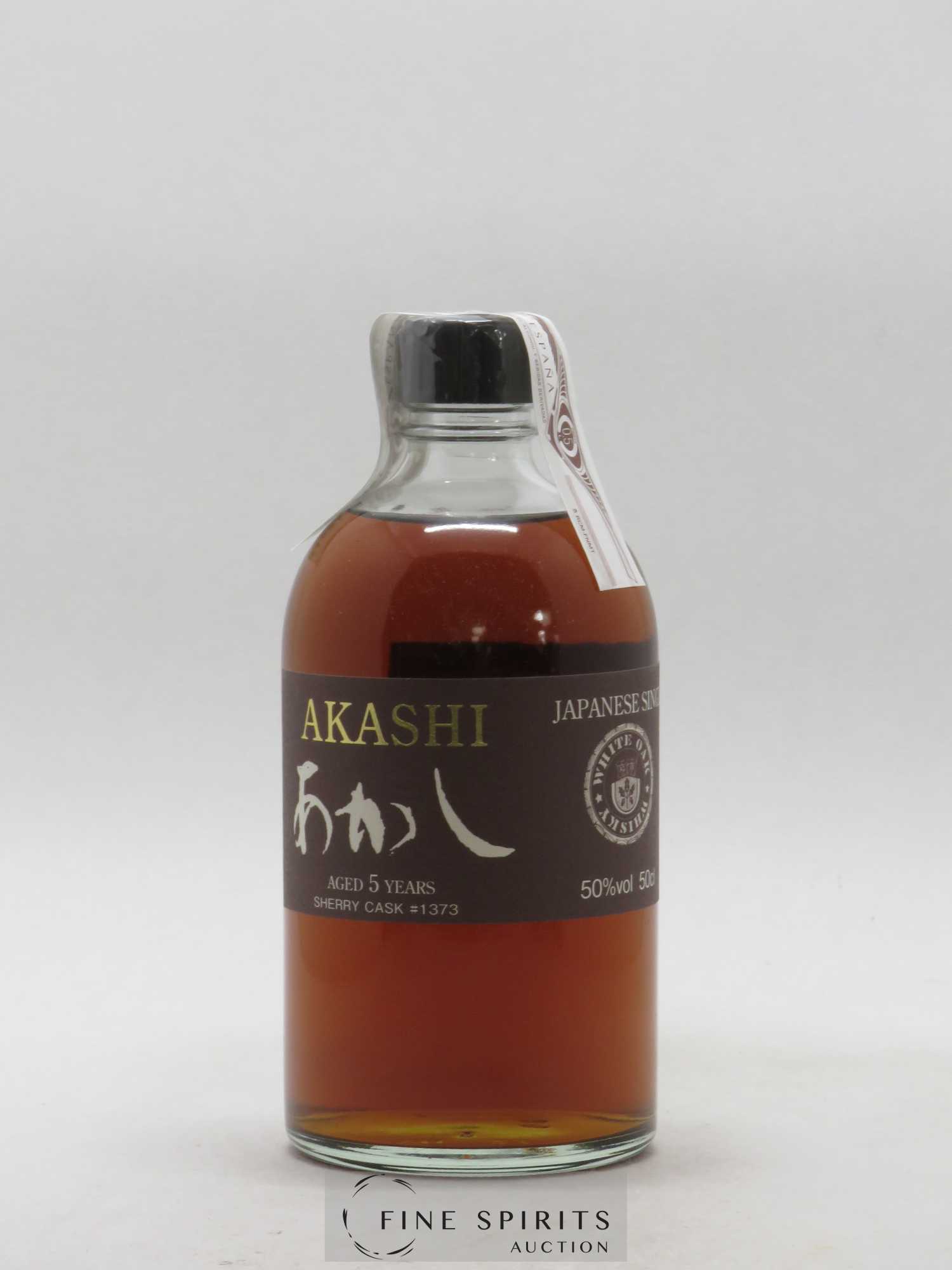 Akashi 5 years Of. Sherry Cask n°1373 50cl - Lot de 1 bouteille - 1