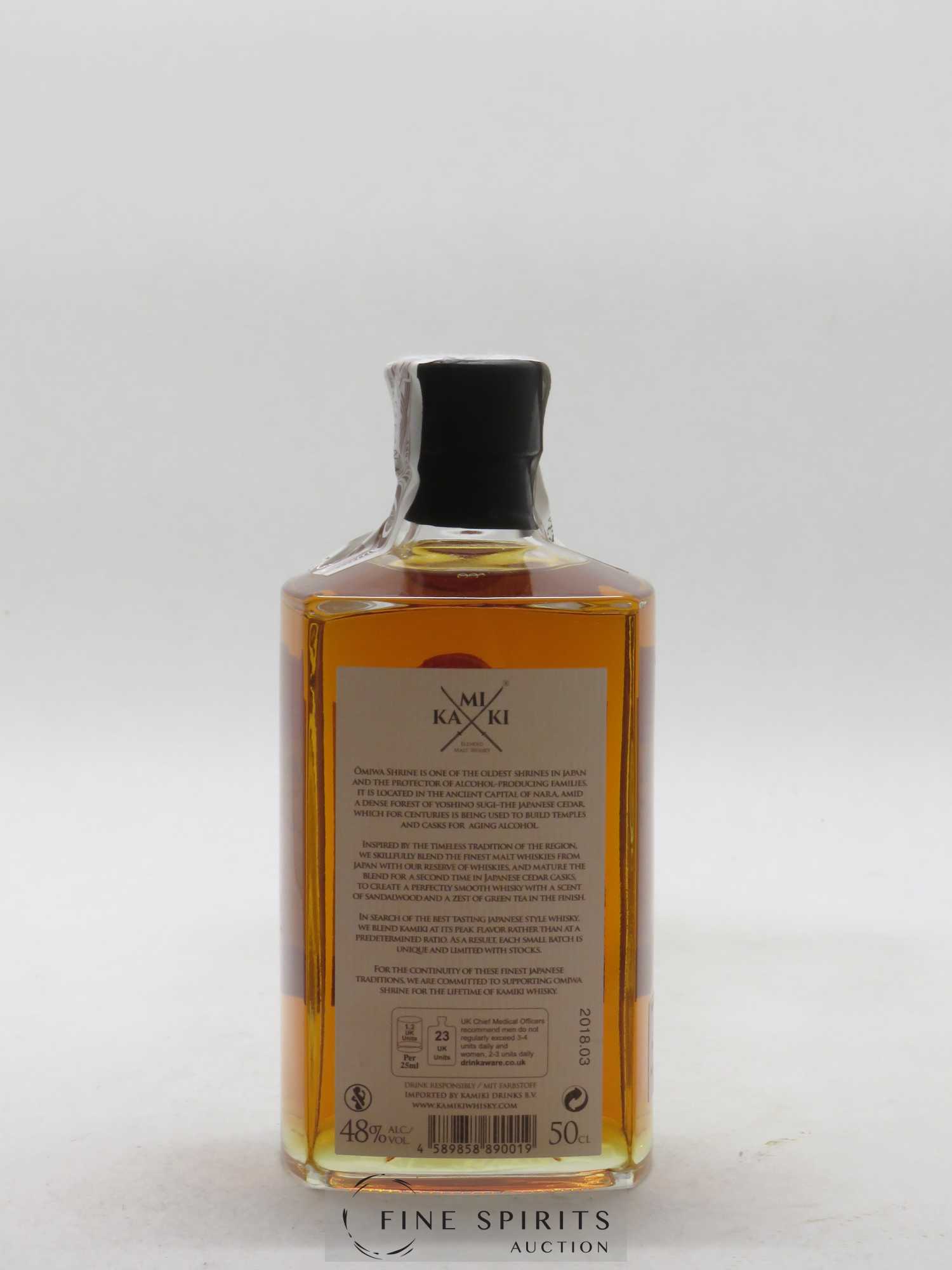 Kamiki Of. Non-Chill filtered 50cl - Lot de 1 bouteille - 2
