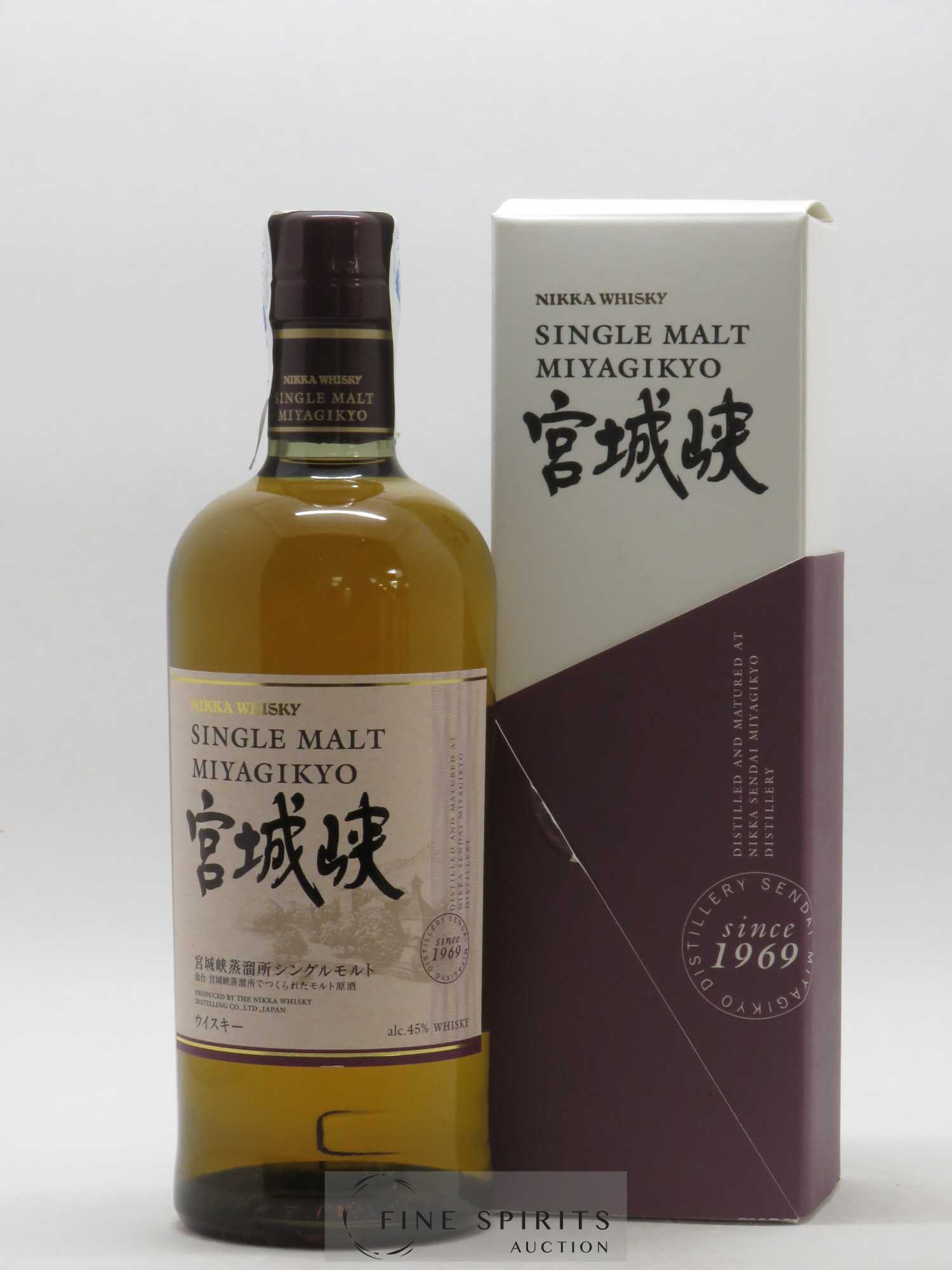 Miyagikyo Of. Single Malt Nikka Whisky - Lot de 1 bouteille - 0