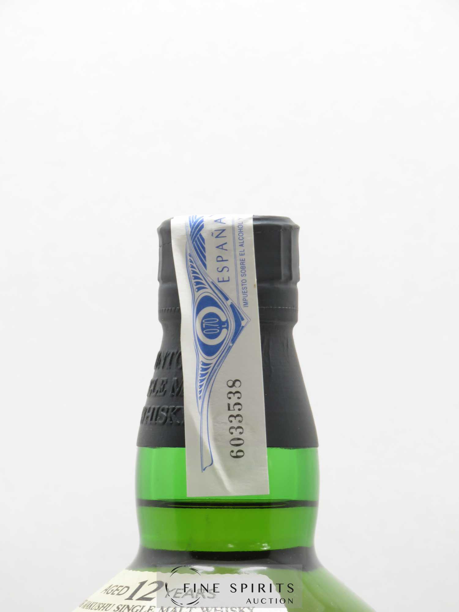 Hakushu 12 years Of. - Lot de 1 bouteille - 3