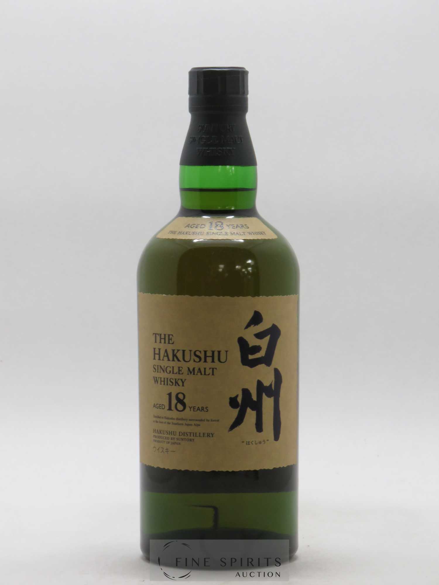Hakushu 18 years Of. - Lot de 1 bouteille - 1