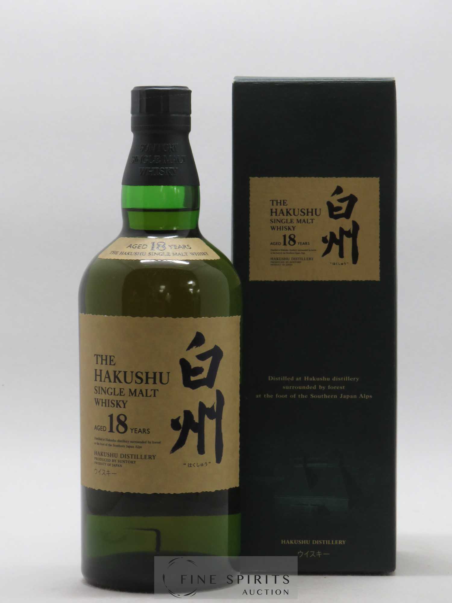 Hakushu 18 years Of. - Lot de 1 bouteille - 0