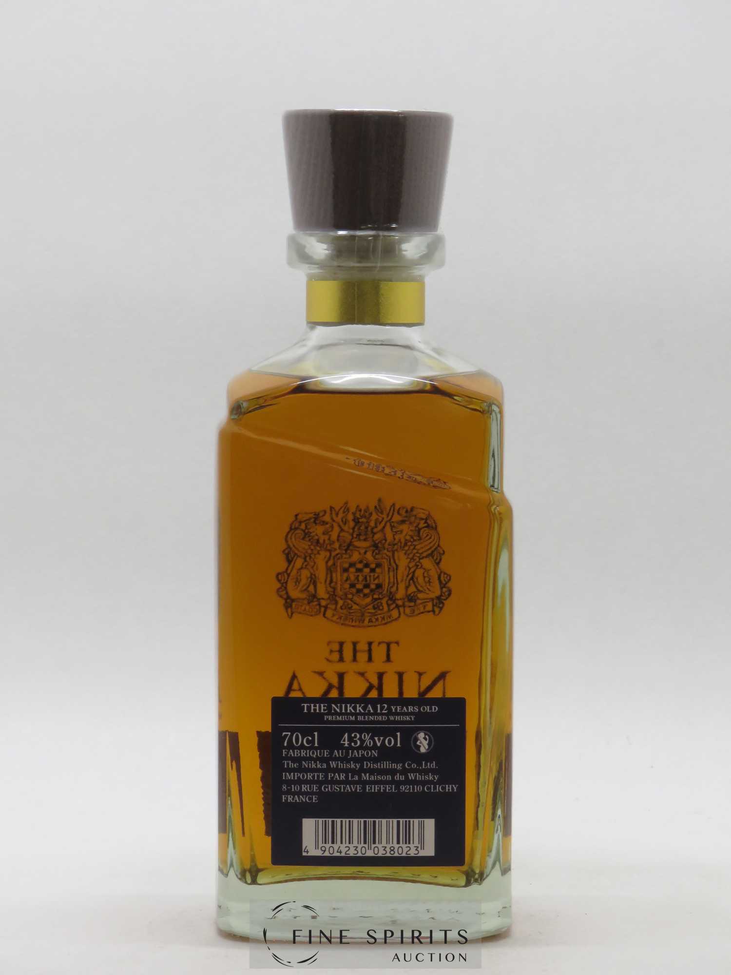 The Nikka 12 years Of. - Lot de 1 bouteille - 2