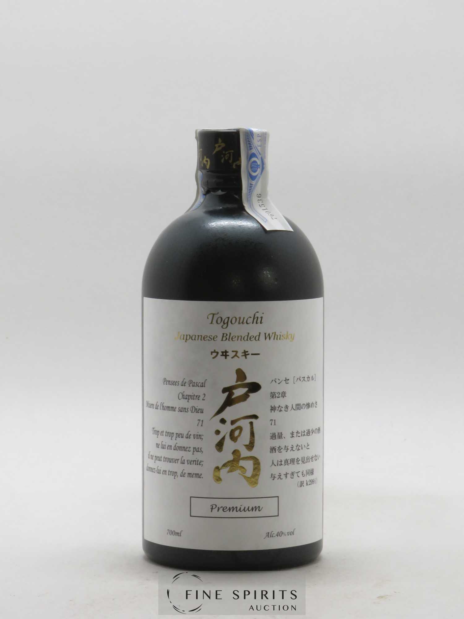 Togouchi Of. Premium - Posten von 1 Flasche - 1