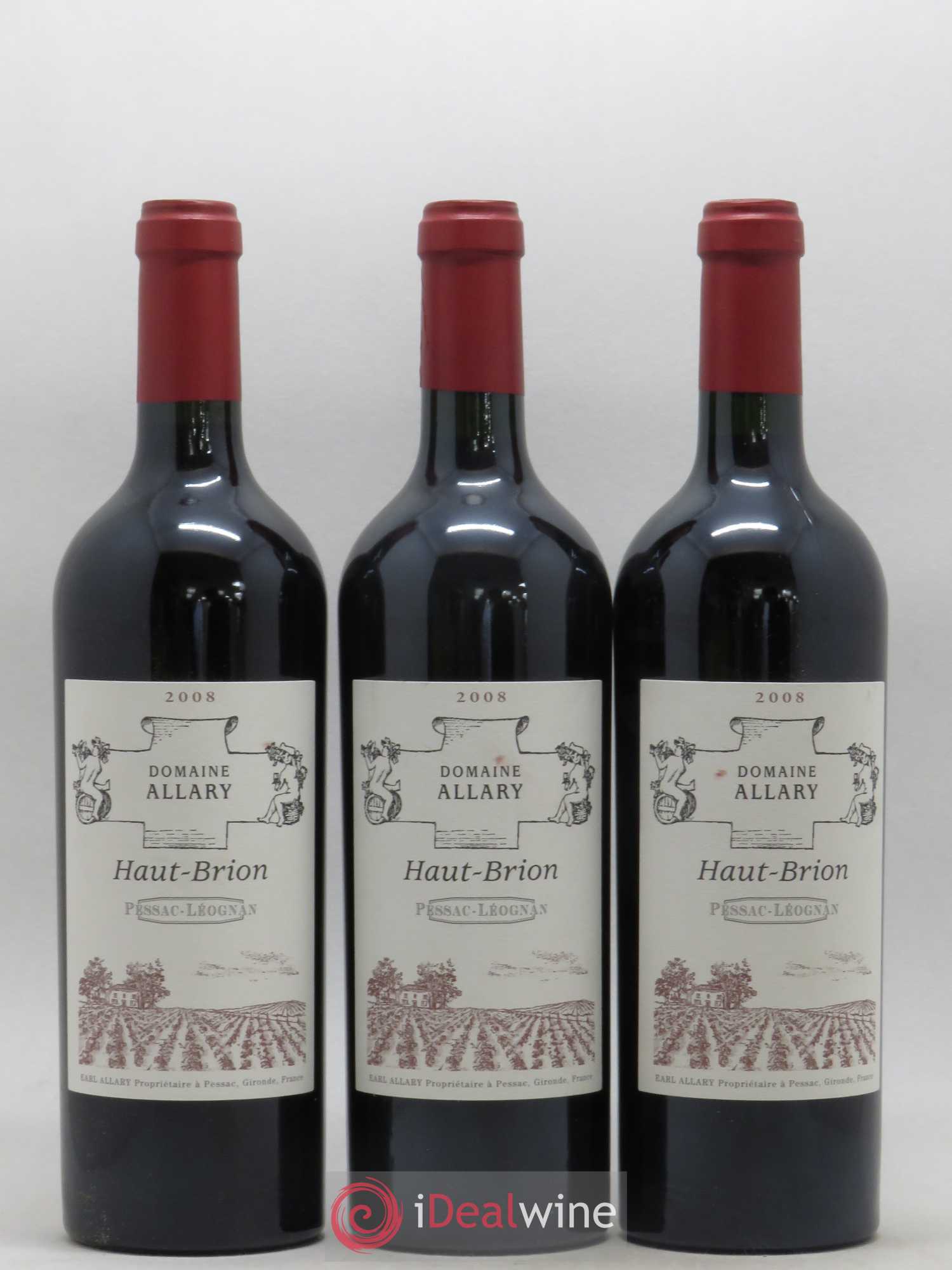 Domaine Allary Haut-Brion 2008 - Lot de 6 bouteilles - 3