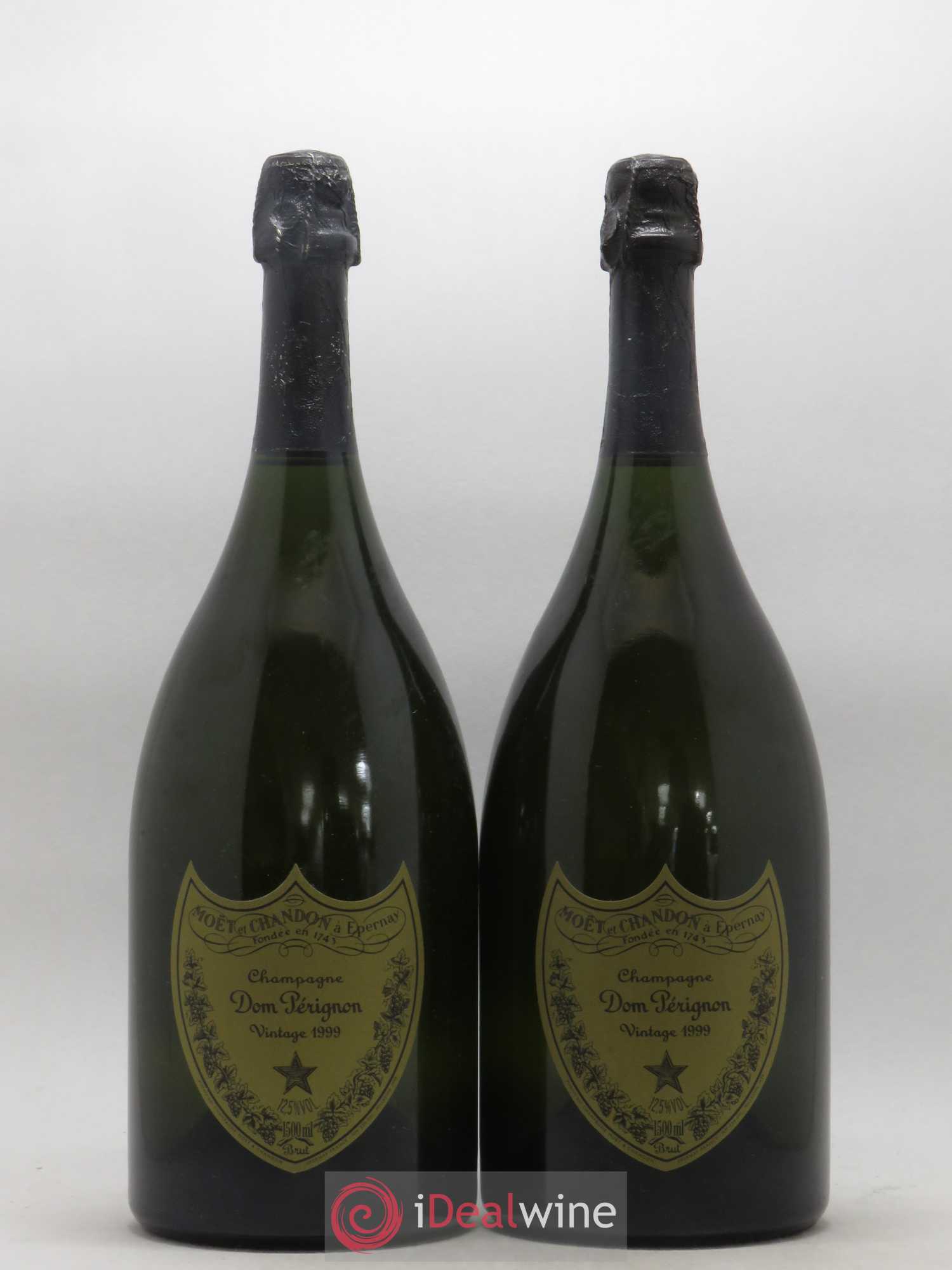 Brut Dom Pérignon 1999 - Lot de 2 magnums - 0